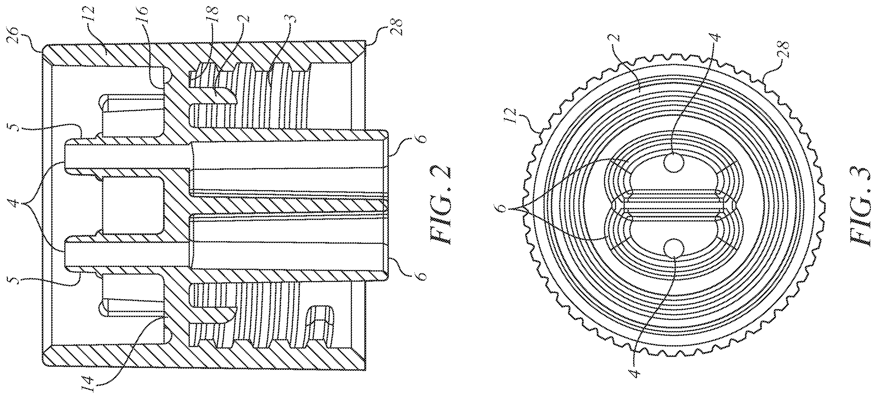 Patent US12134099 Figure 2 – Needle-less access vial and cap for the aseptic sampling and storage of liquids