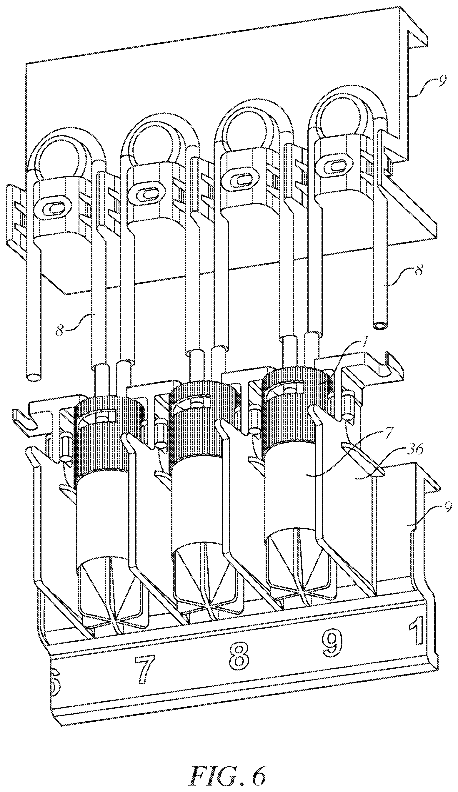 Patent US12134099 Figure 5 – Needle-less access vial and cap for the aseptic sampling and storage of liquids