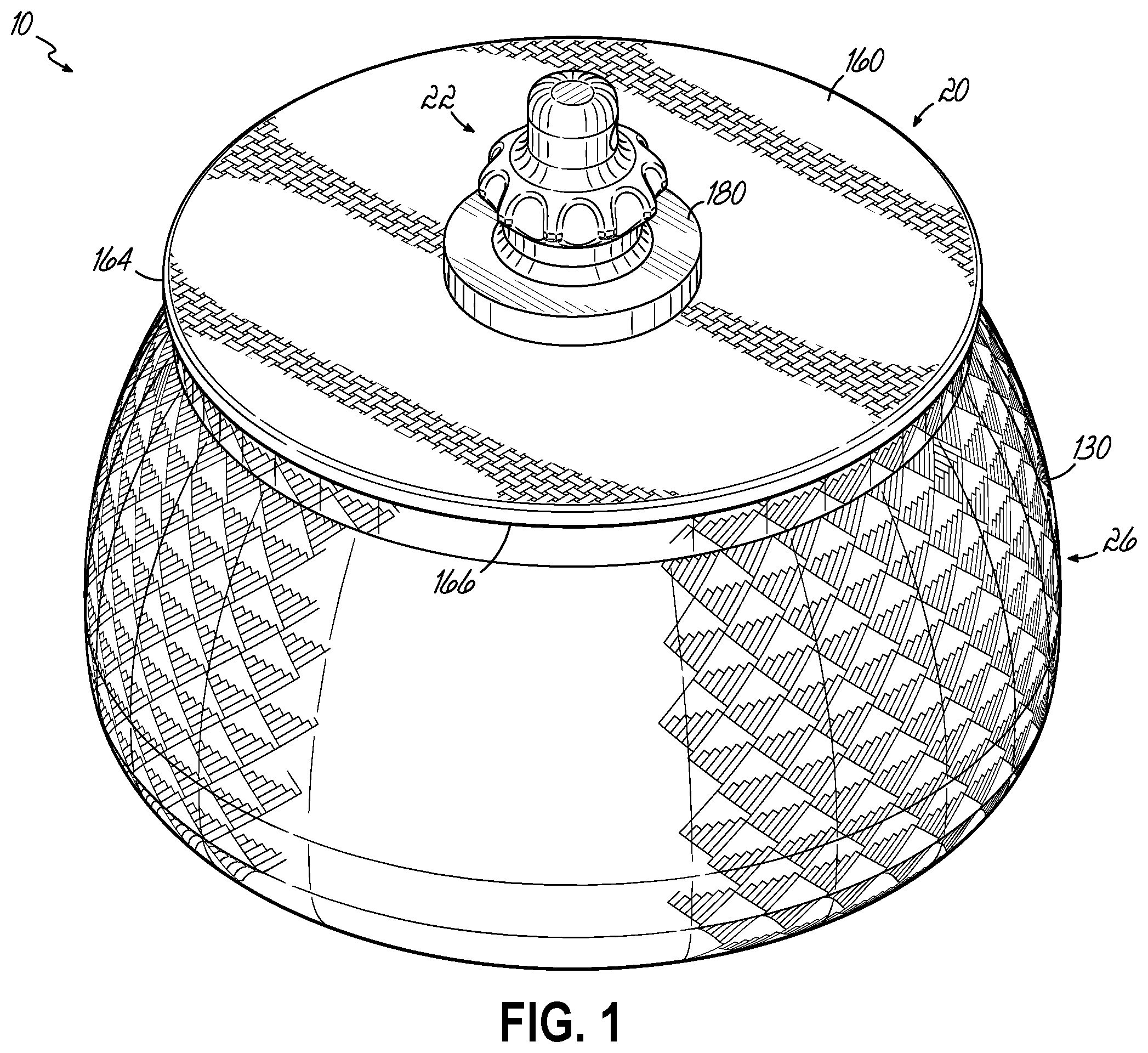 Patent US12134101 Figure 1 – Fixed angle centrifuge rotor with tubular cavities and related methods