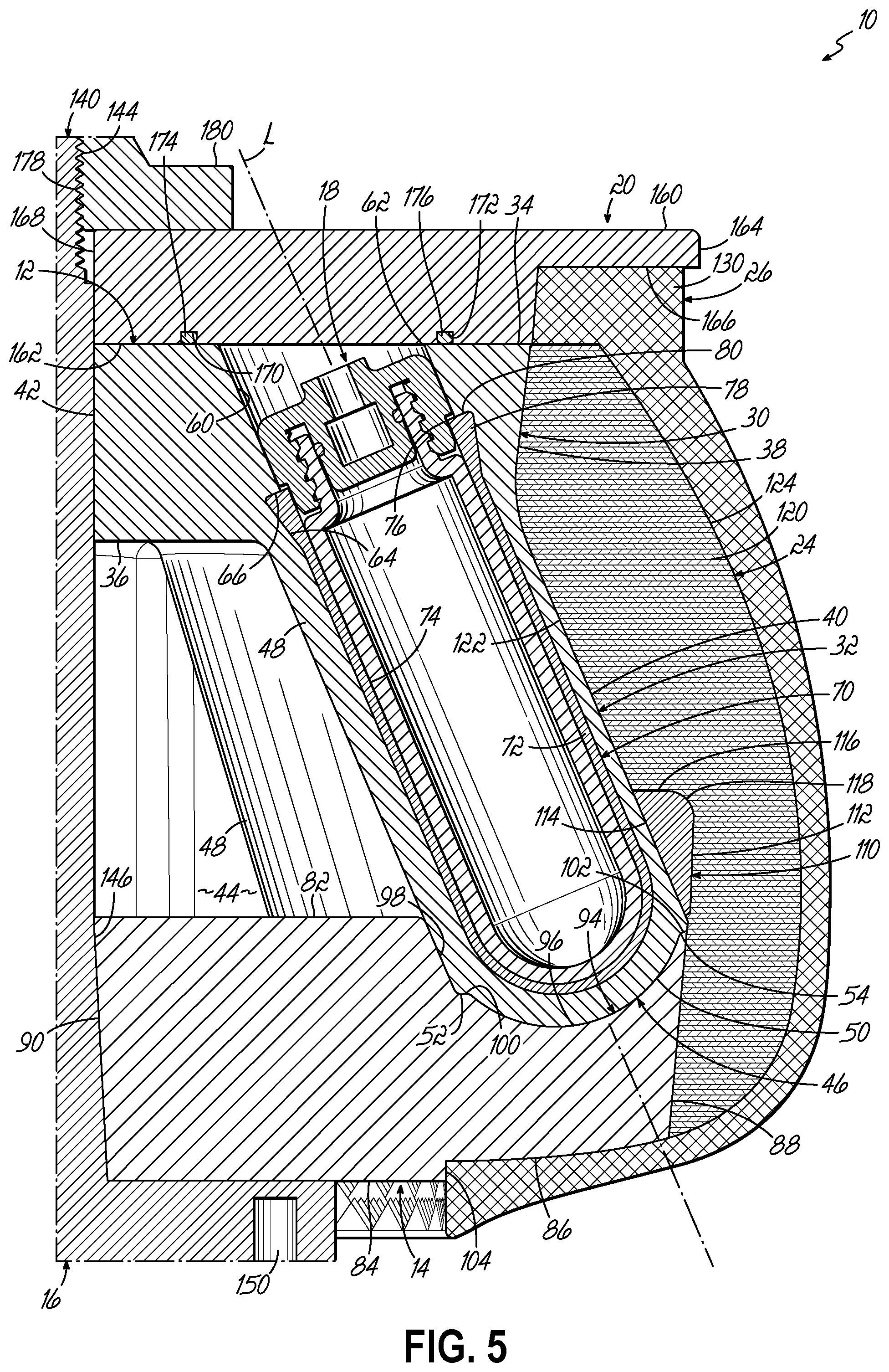 Patent US12134101 Figure 5 – Fixed angle centrifuge rotor with tubular cavities and related methods