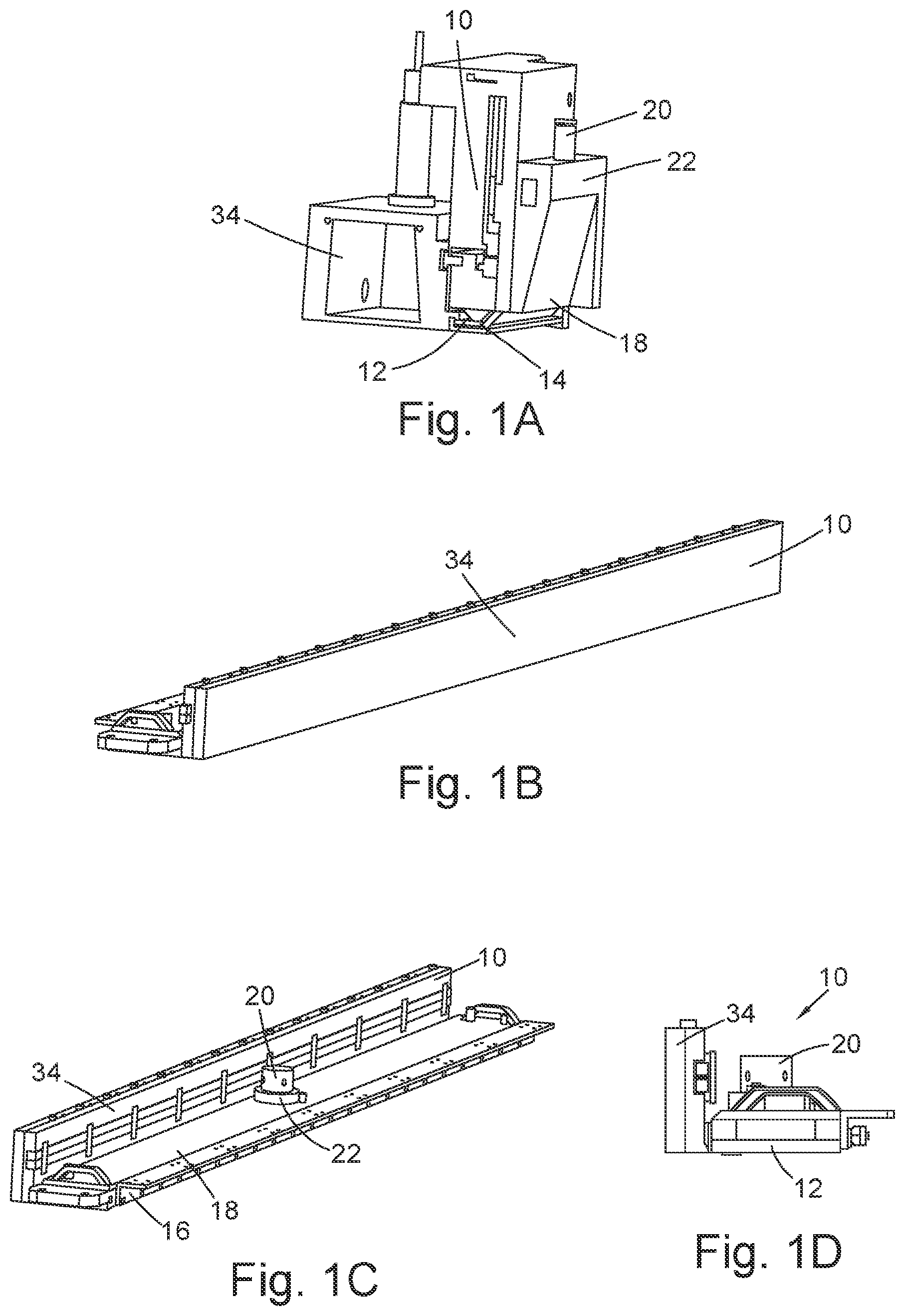 Patent US12134104 Figure 1 – Inkjet printhead for a fluid