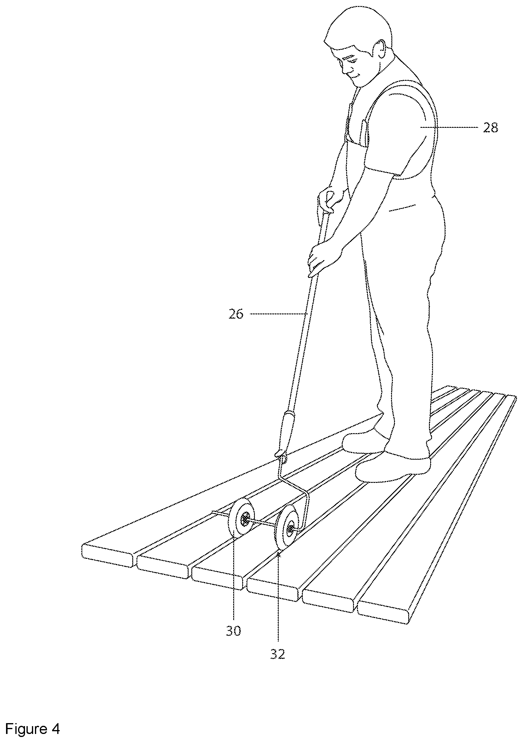 Patent US12134106 Figure 4 – Liquid applicator apparatus and associated method of using the same