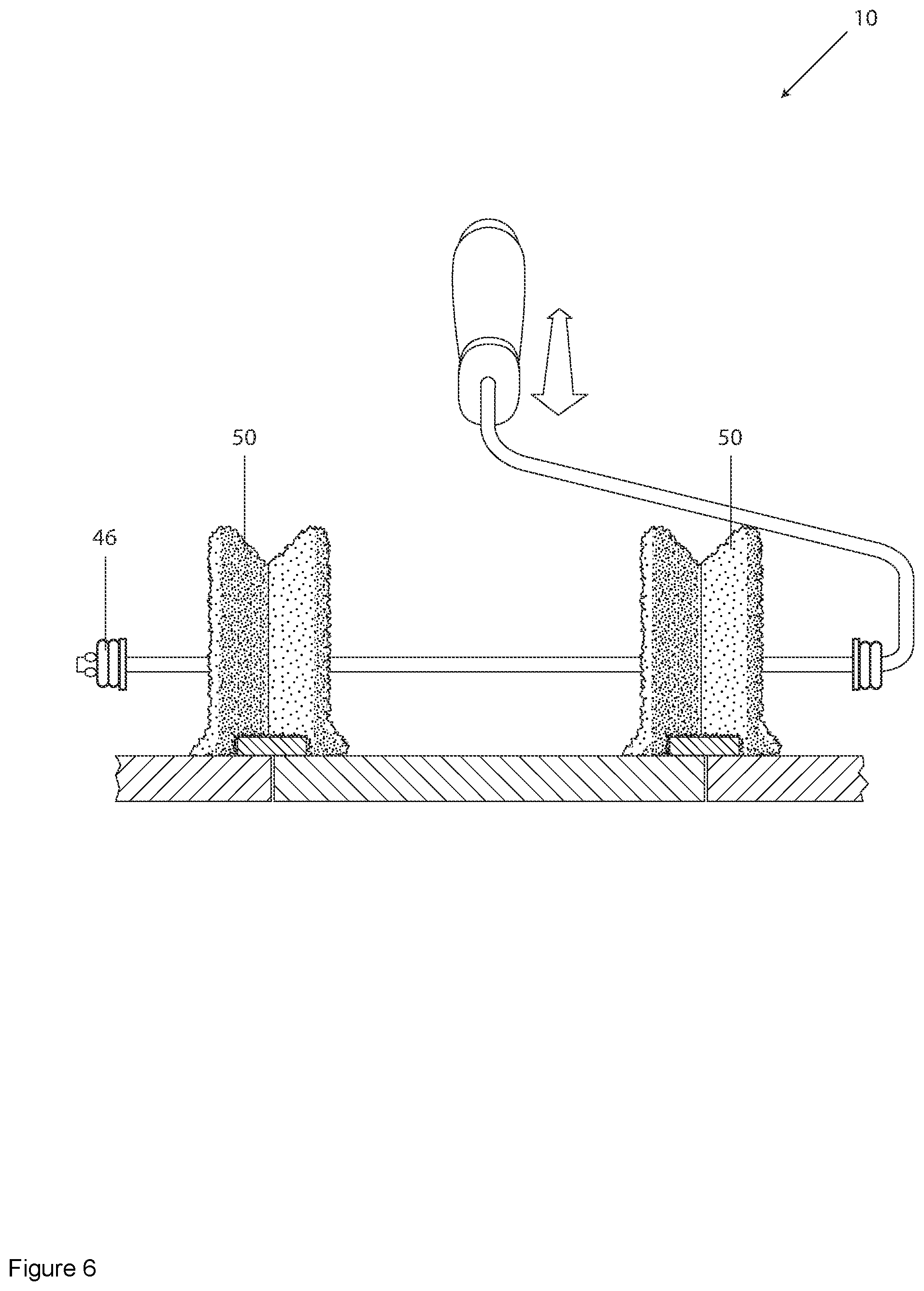 Patent US12134106 Figure 6 – Liquid applicator apparatus and associated method of using the same