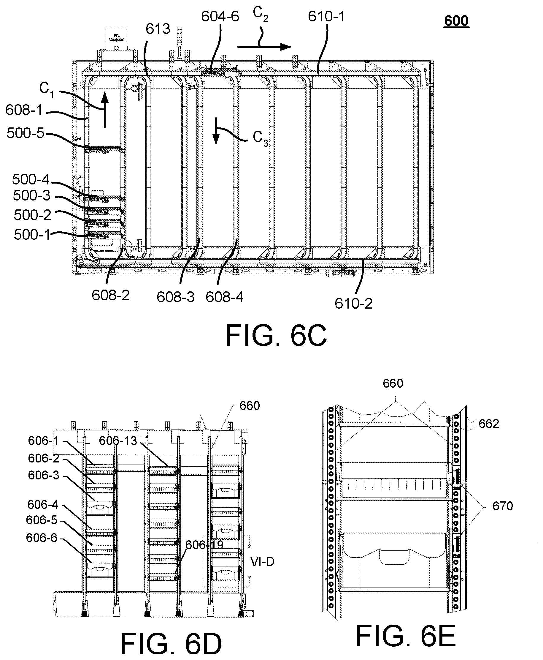 Patent US12134110 Figure 10 – Material handling apparatus and method for automatic and manual sorting of items using a dynamically configurable sorting array