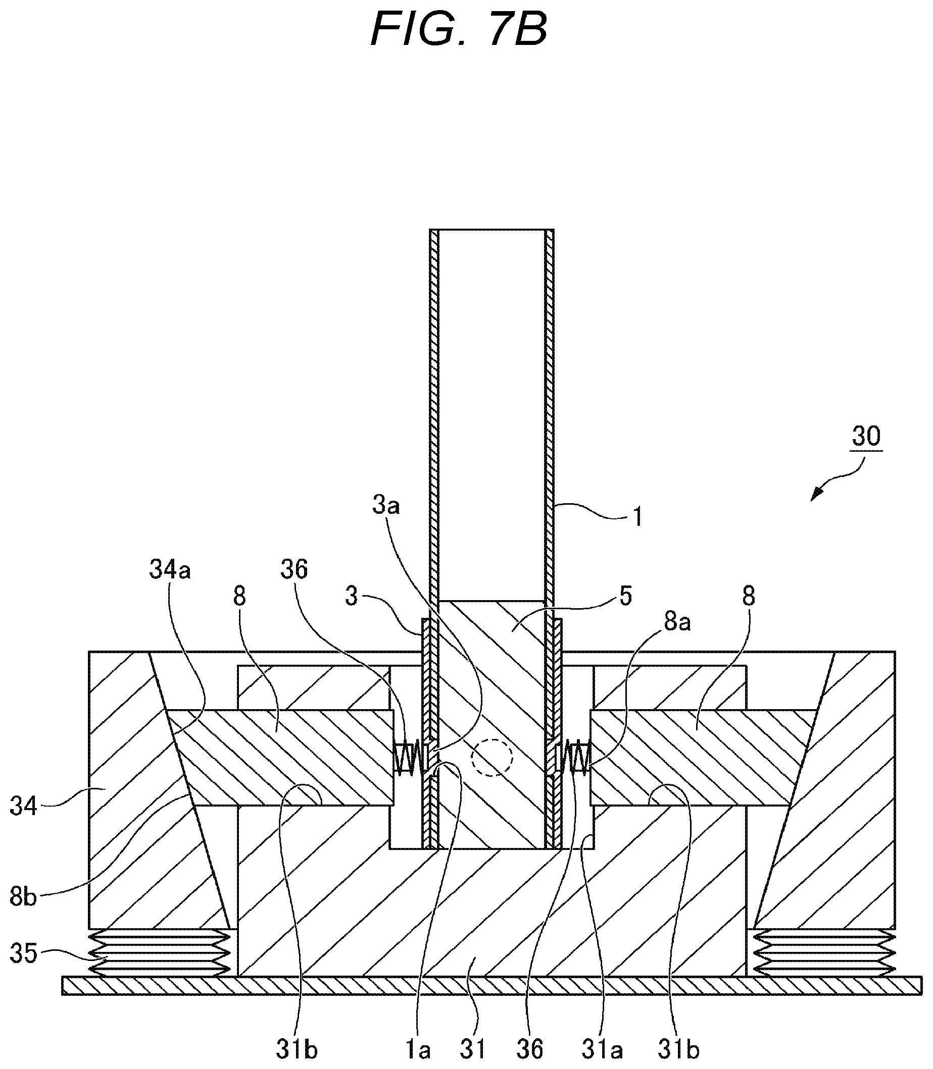 Patent US12134117 Figure 13 – Coupling device for tubular member, different-material joining method using same, and manufacturing method for tubular member equipped with different-material-joining auxiliary member