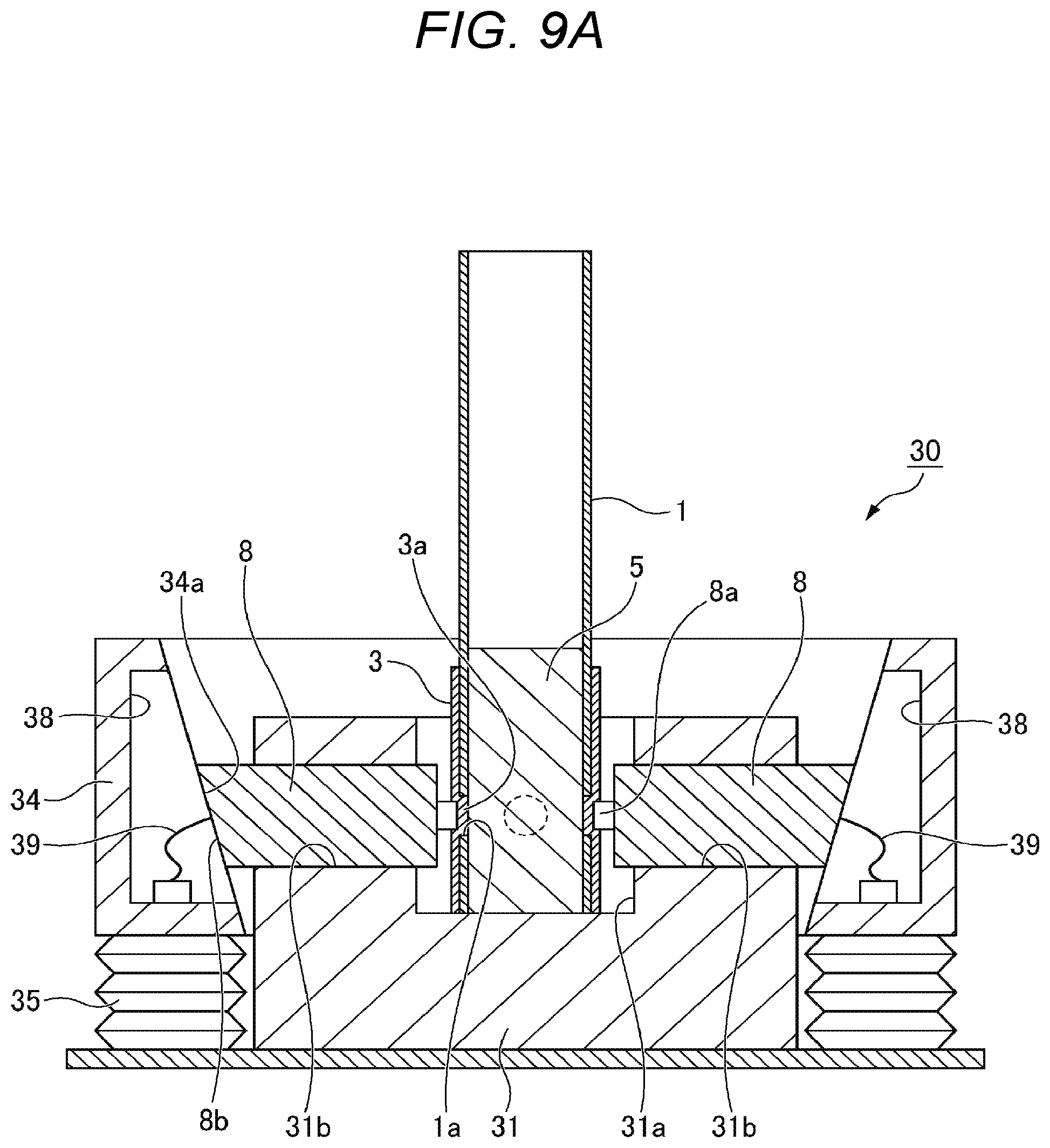 Patent US12134117 Figure 16 – Coupling device for tubular member, different-material joining method using same, and manufacturing method for tubular member equipped with different-material-joining auxiliary member