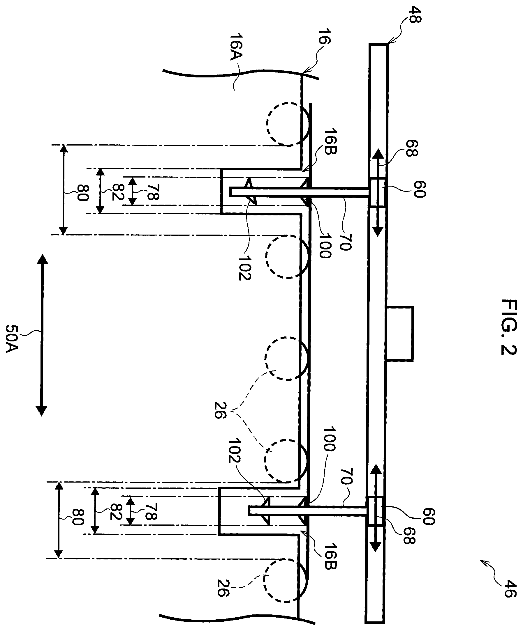 Patent US12134118 Figure 2 – Workpiece transport unit, hot pressing equipment, workpiece transport method, and hot pressing method