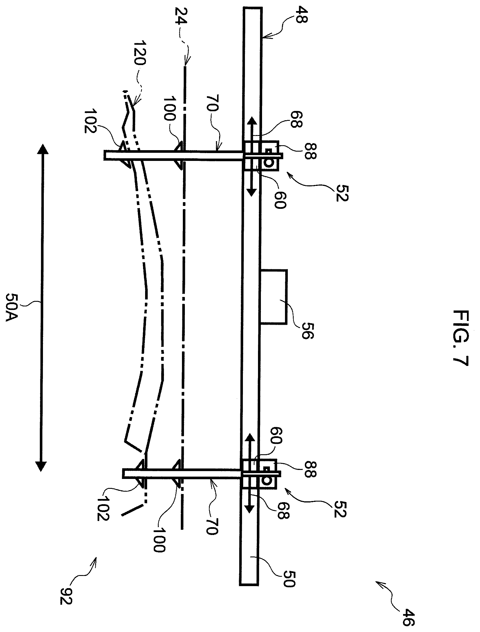 Patent US12134118 Figure 7 – Workpiece transport unit, hot pressing equipment, workpiece transport method, and hot pressing method