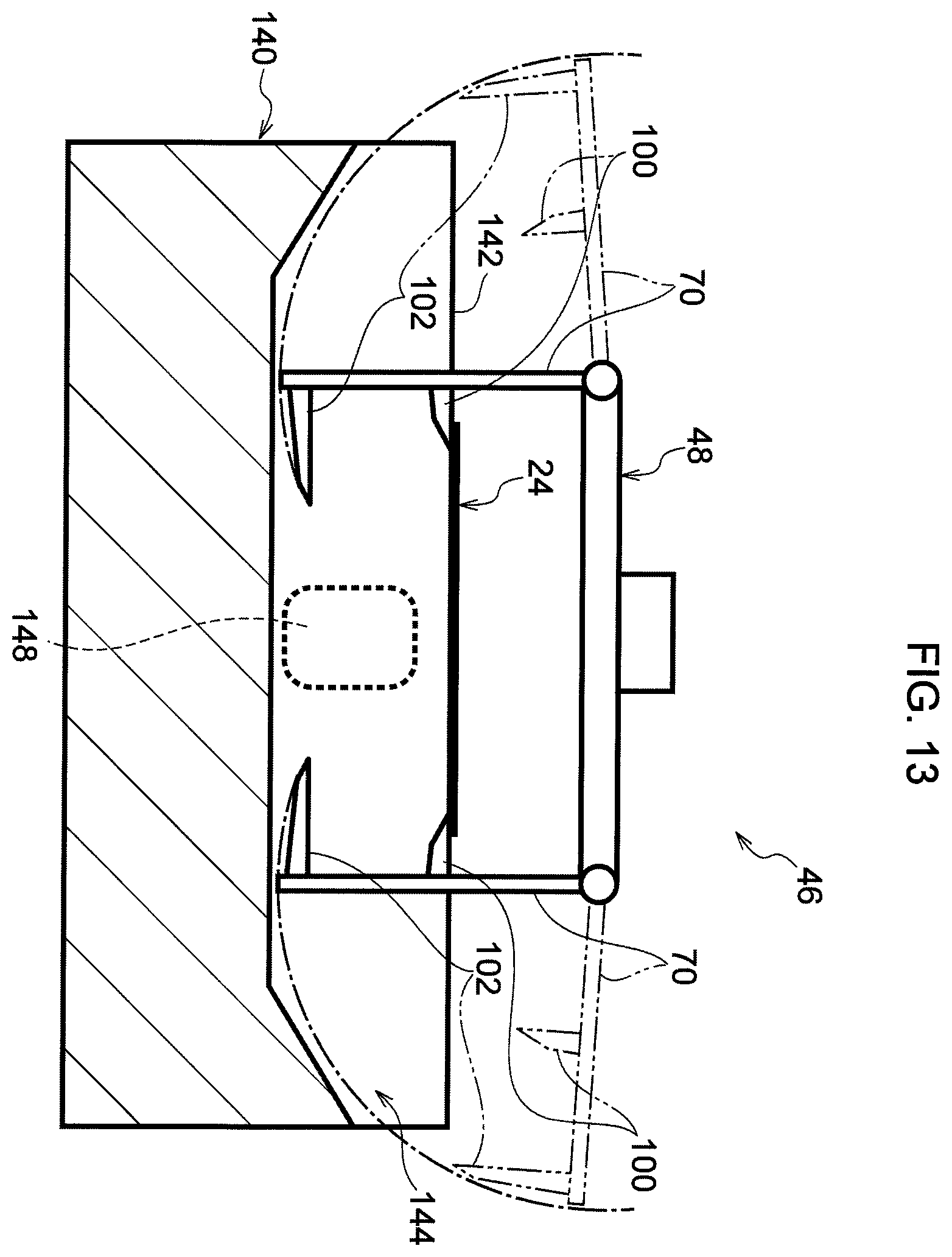 Patent US12134118 Figure 13 – Workpiece transport unit, hot pressing equipment, workpiece transport method, and hot pressing method