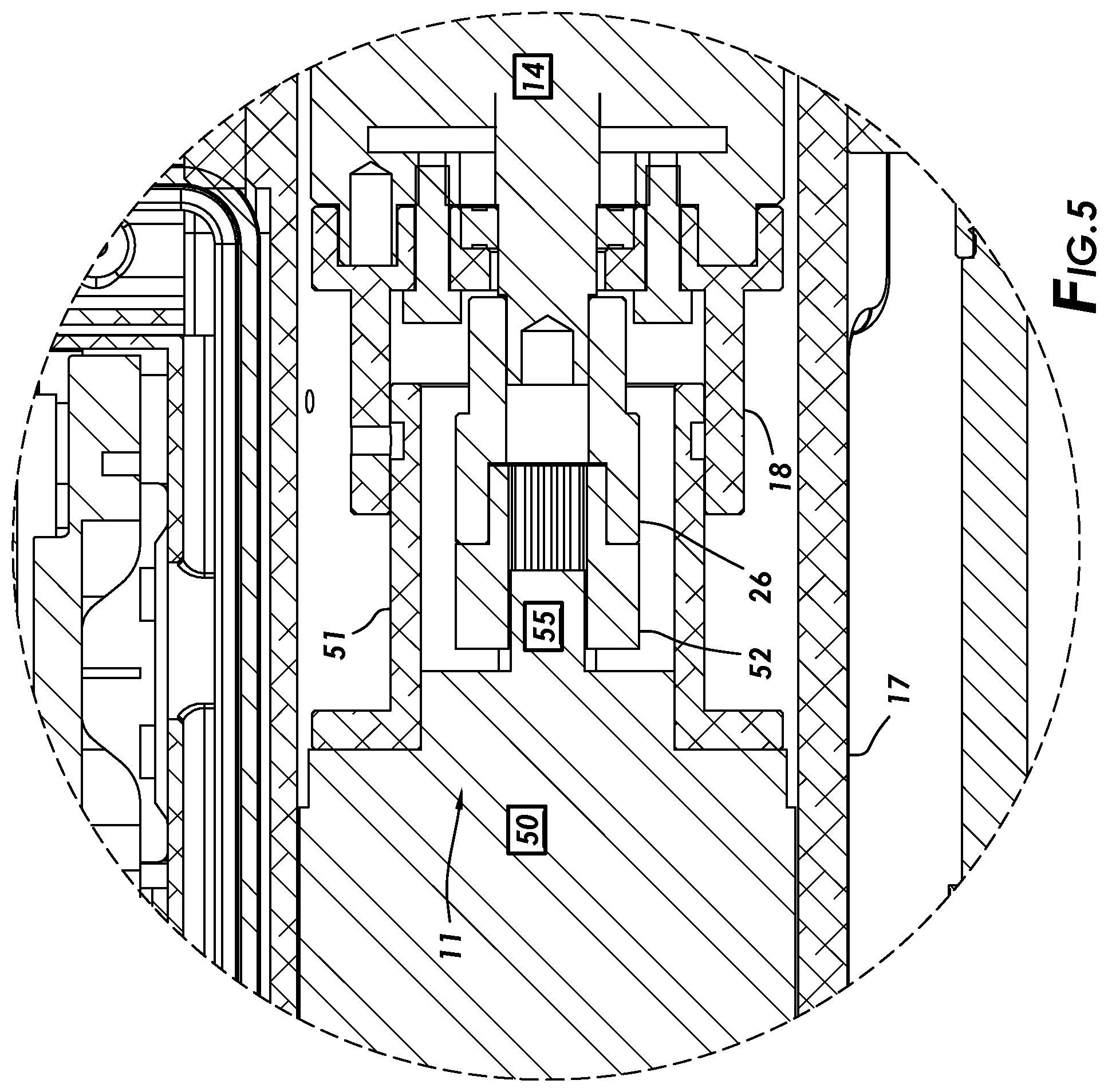 Patent US12134119 Figure 4 – Strand cutter