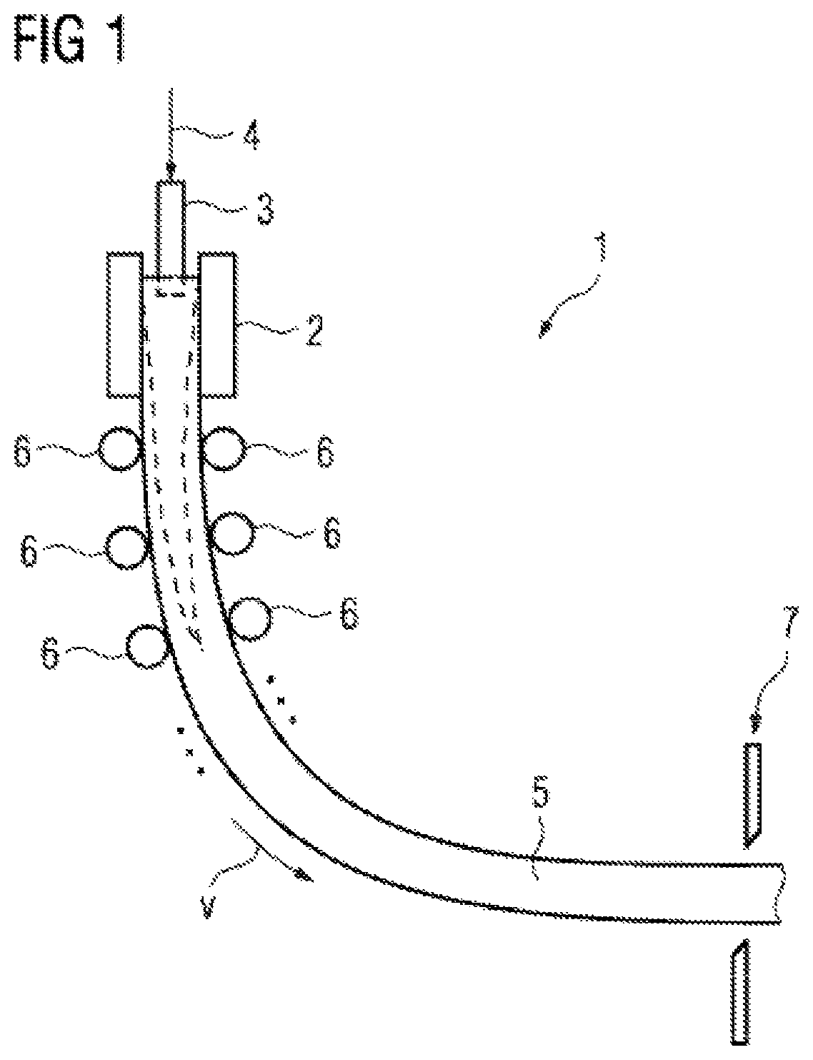 Patent US12134124 Figure 1 – Determining the status for strand-guiding rollers by means of vibration evaluation