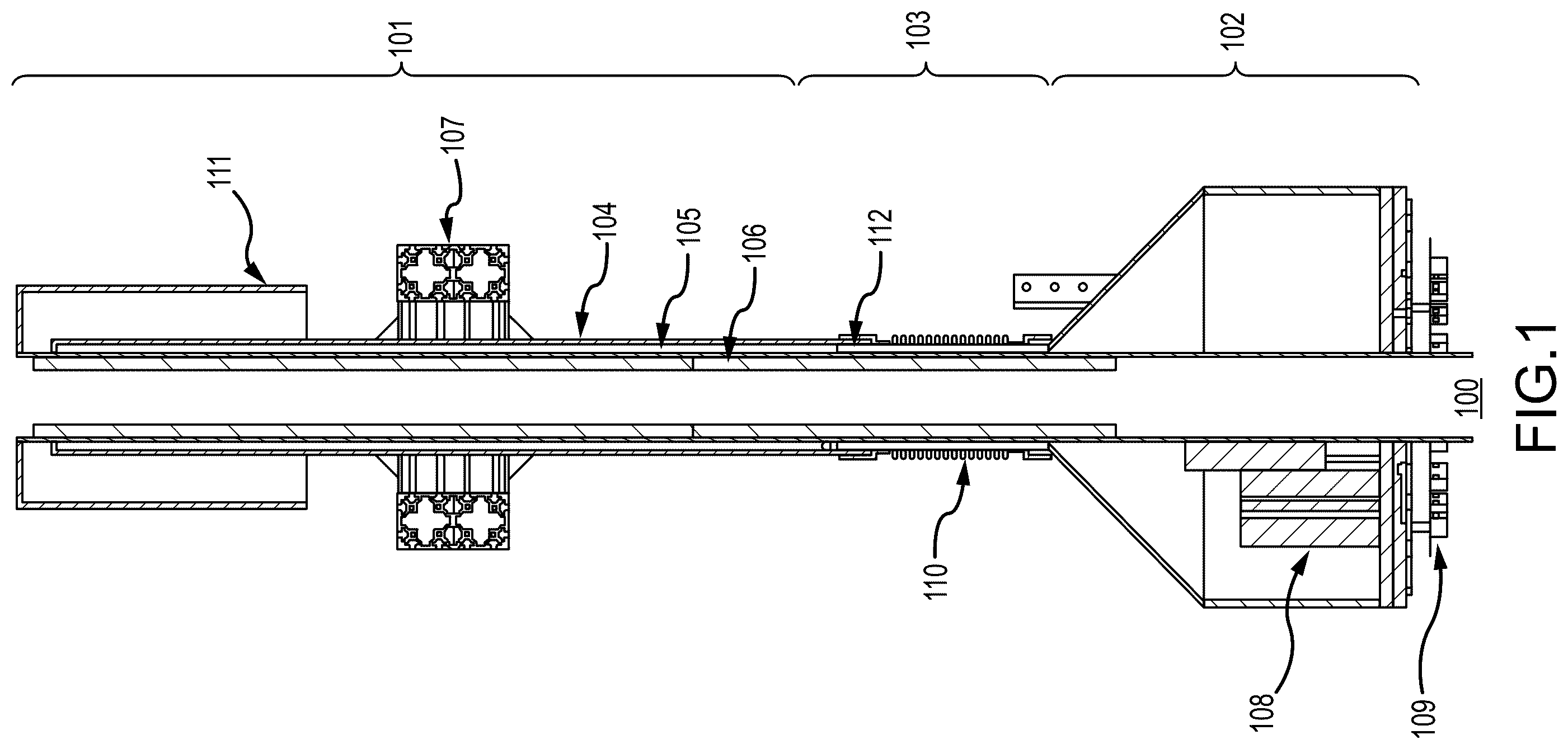 Patent US12134125 — Systems and methods for casting sputtering targets — Figure 1