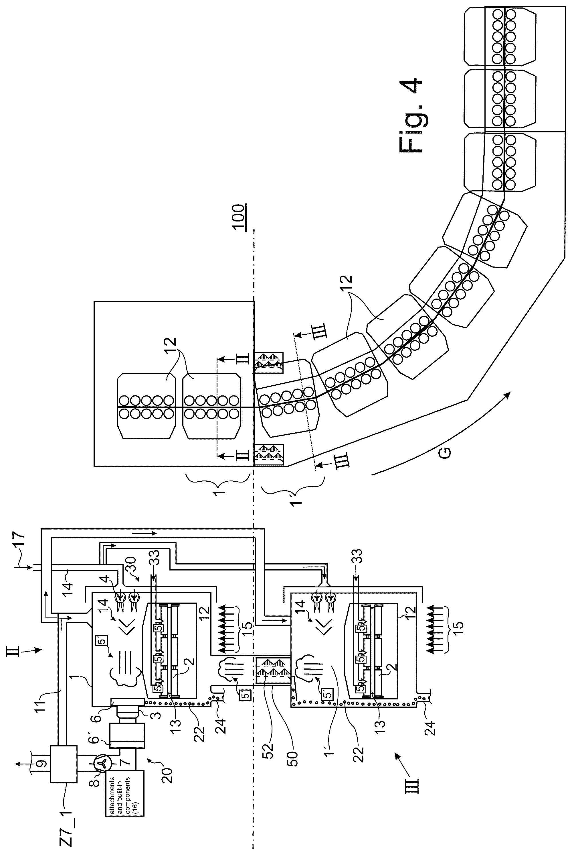 Patent US12134126 Figure 4 – Method and strand guide device for operating a cooling chamber