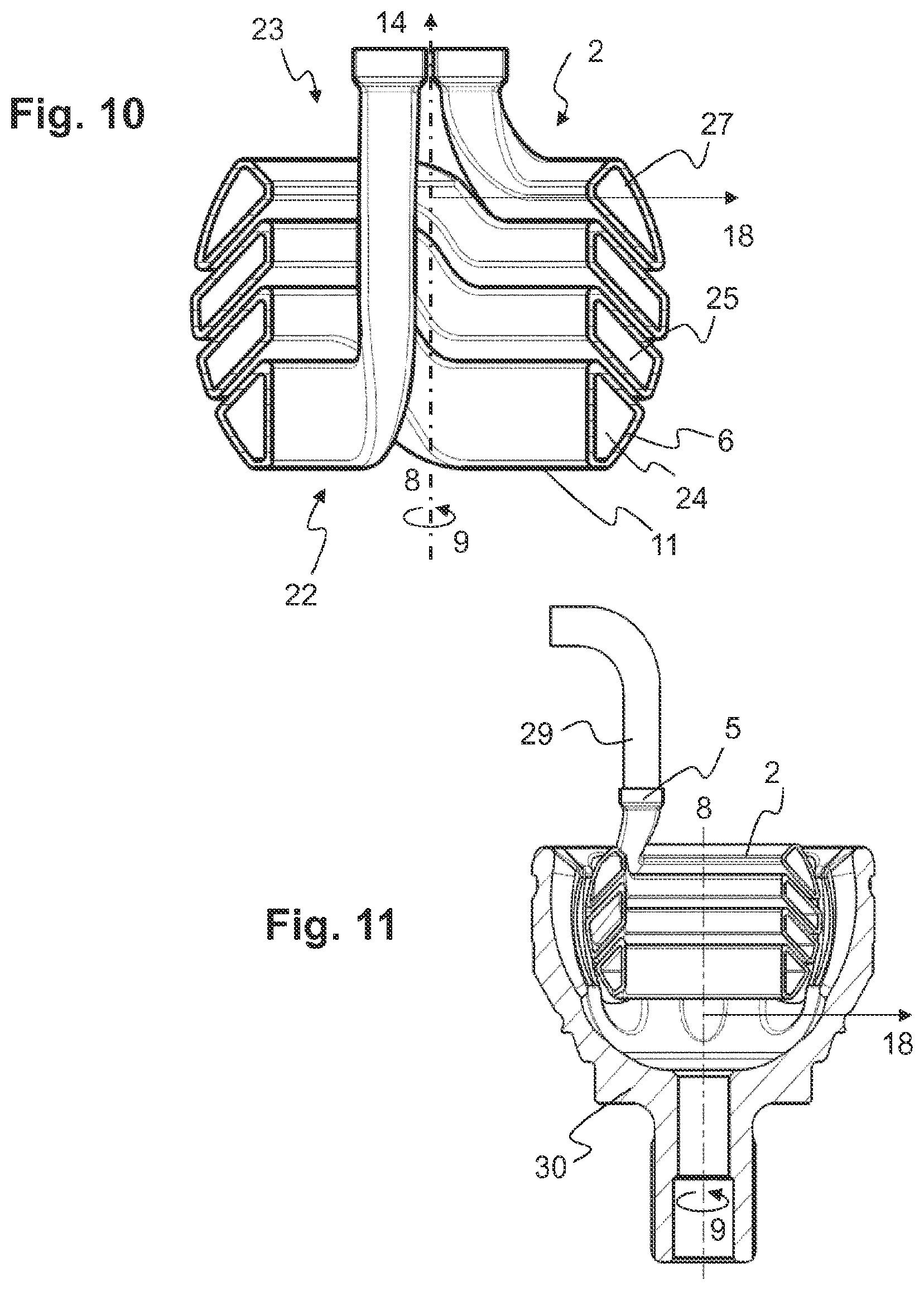 Patent US12134130 Figure 4 – Blank for a conduit arrangement