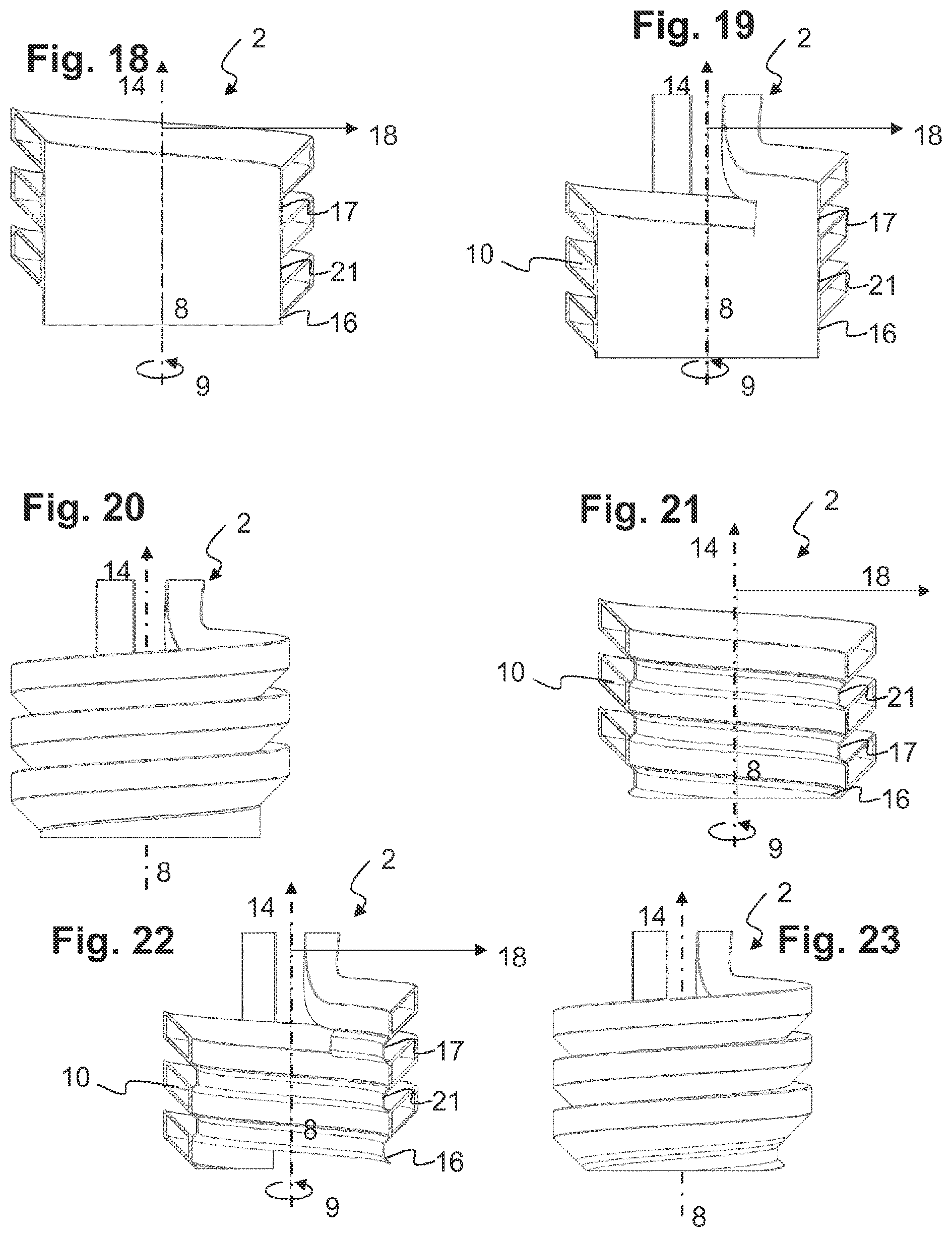 Patent US12134130 Figure 6 – Blank for a conduit arrangement