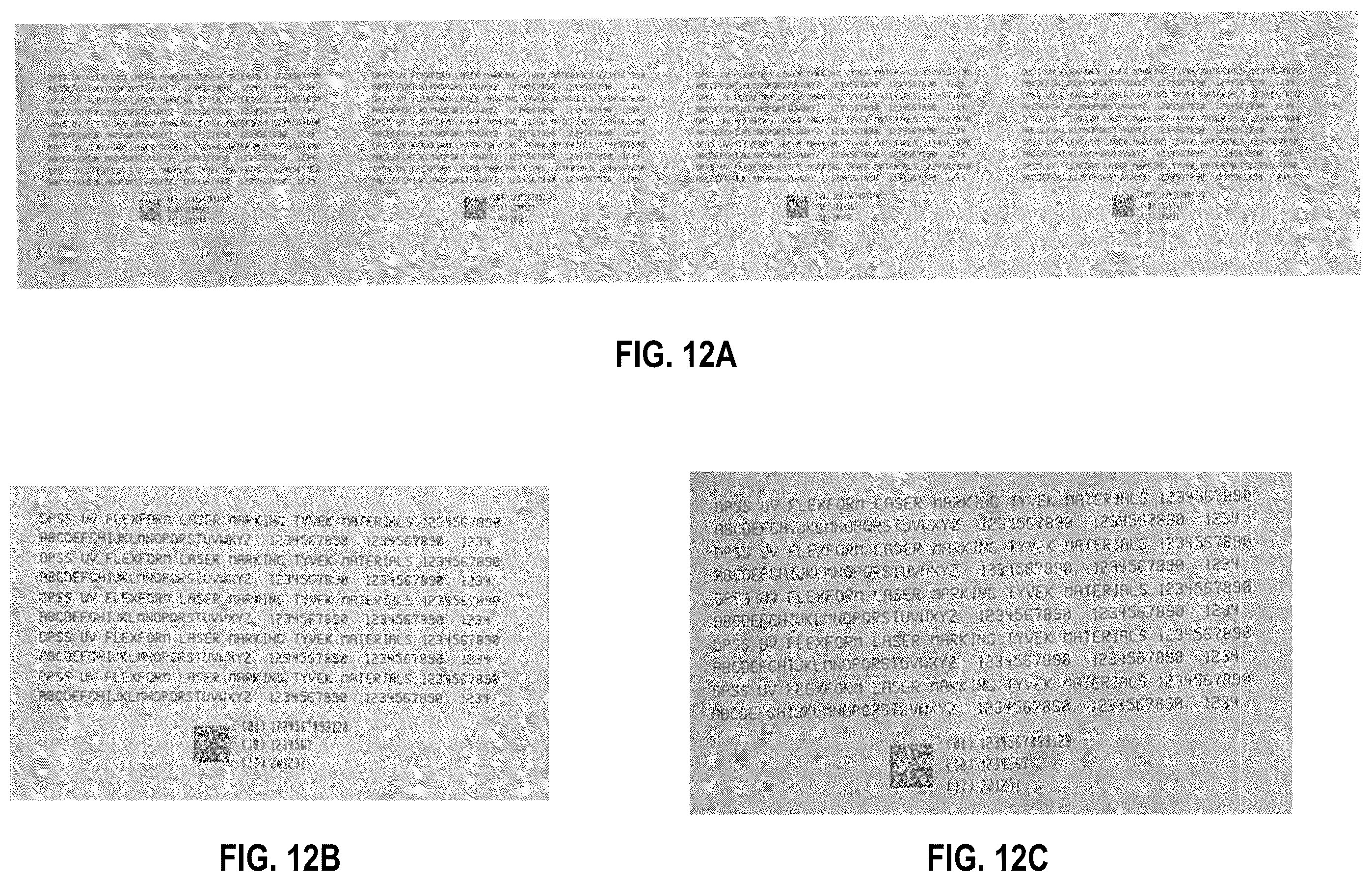 Patent US12134142 Figure 8 – Systems and methods of permanently marking materials