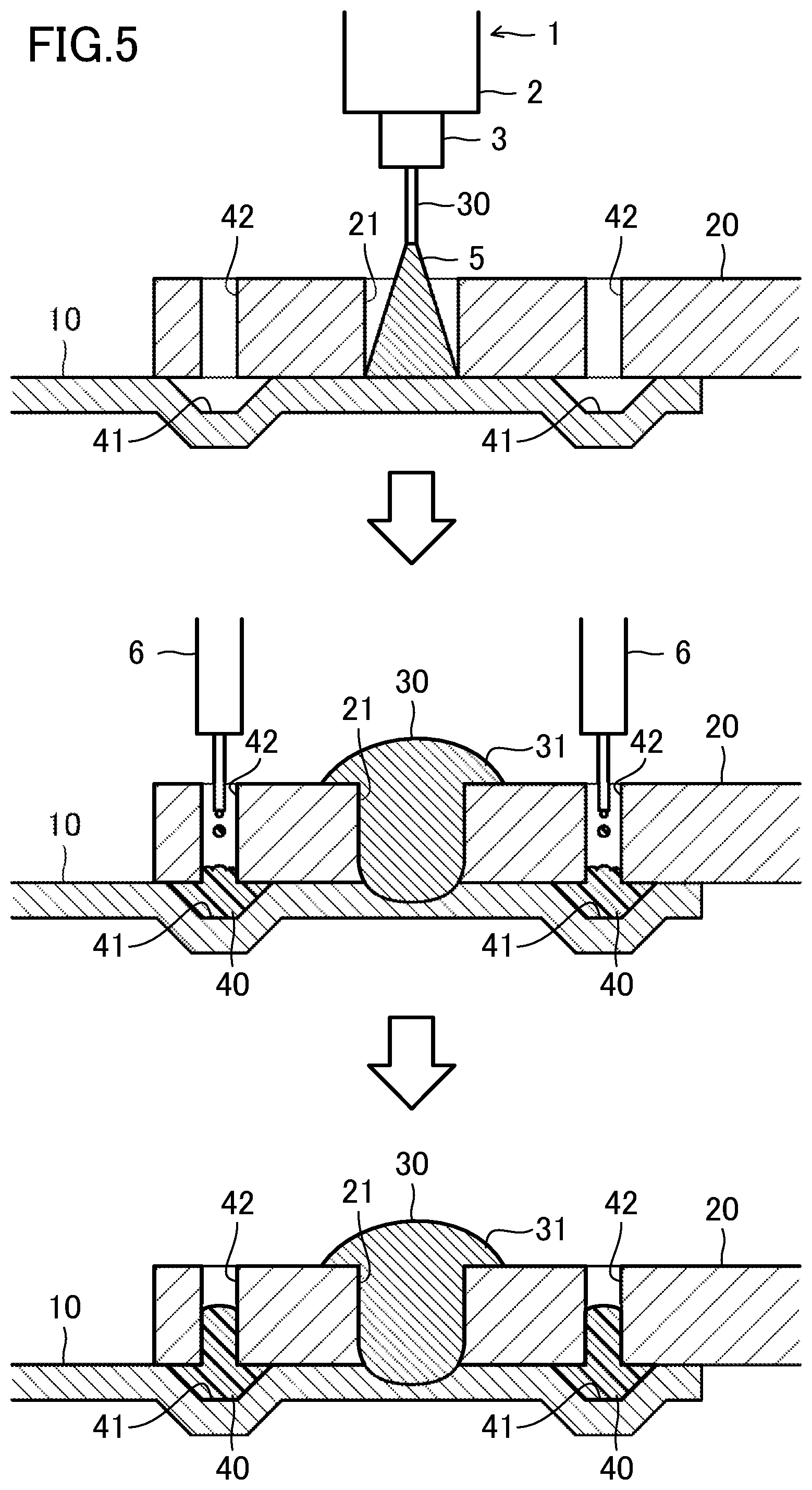 Patent US12134148 Figure 5 – Joining structure and joining method