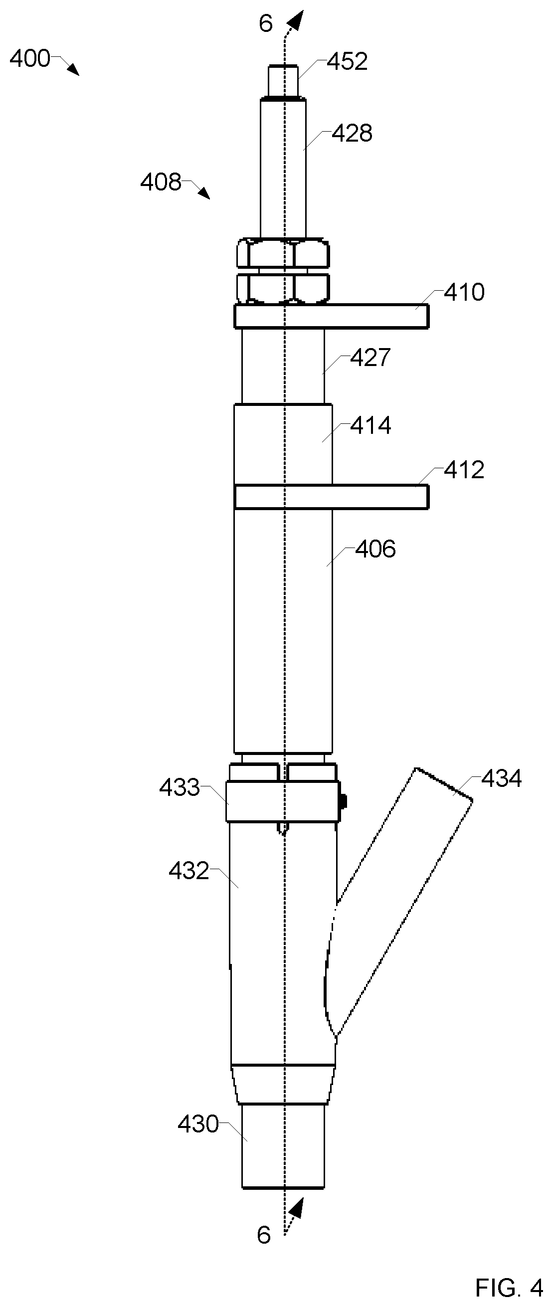 Patent US12134154 Figure 4 – Submerged arc welding systems and submerged arc welding torches to resistively preheat electrode wire