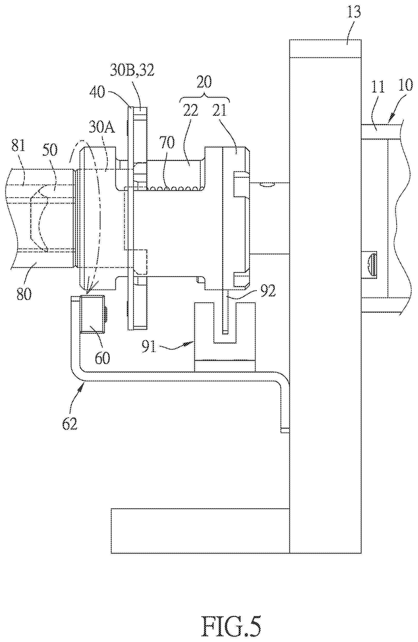 Patent US12134159 Figure 5 – Workpiece orientation mechanism
