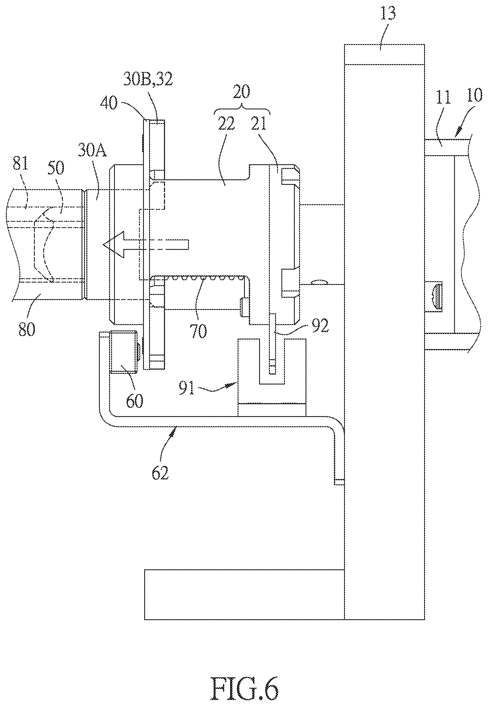 Patent US12134159 Figure 6 – Workpiece orientation mechanism