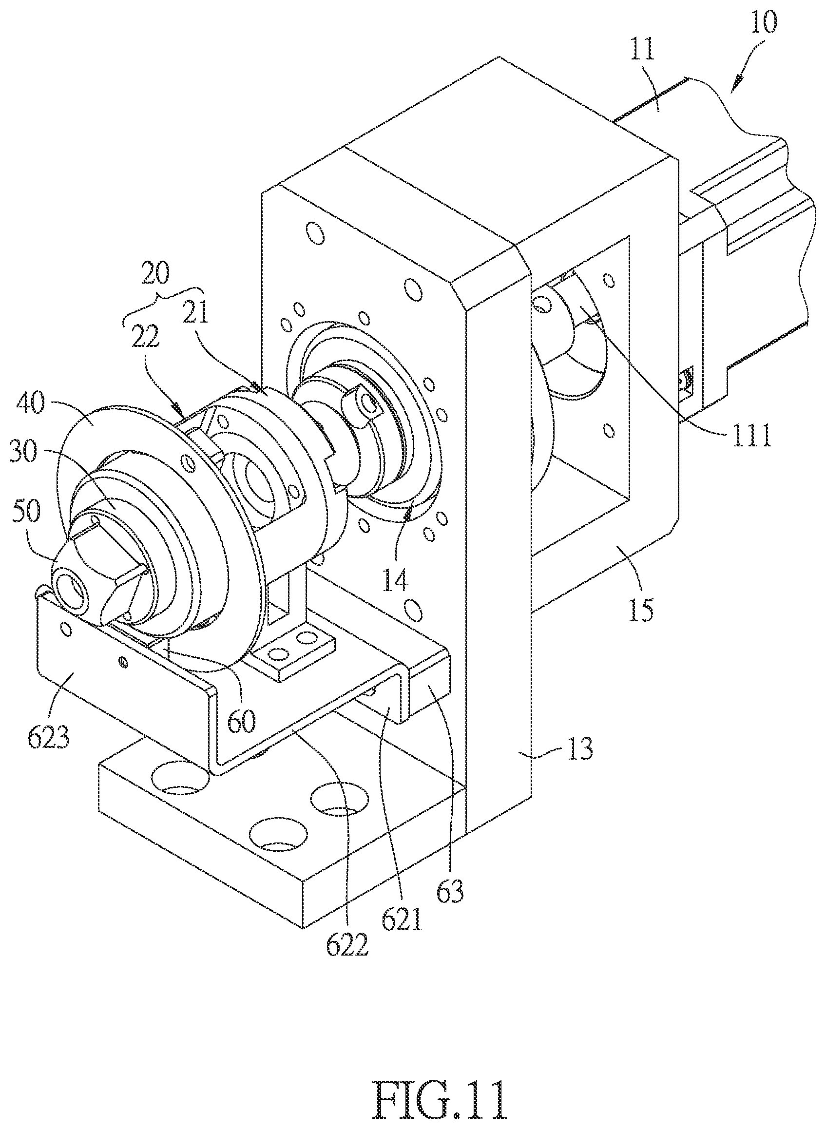 Patent US12134159 Figure 12 – Workpiece orientation mechanism