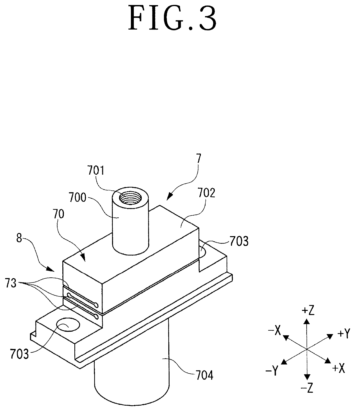 Patent US12134163 Figure 3 – Fine adjustment device