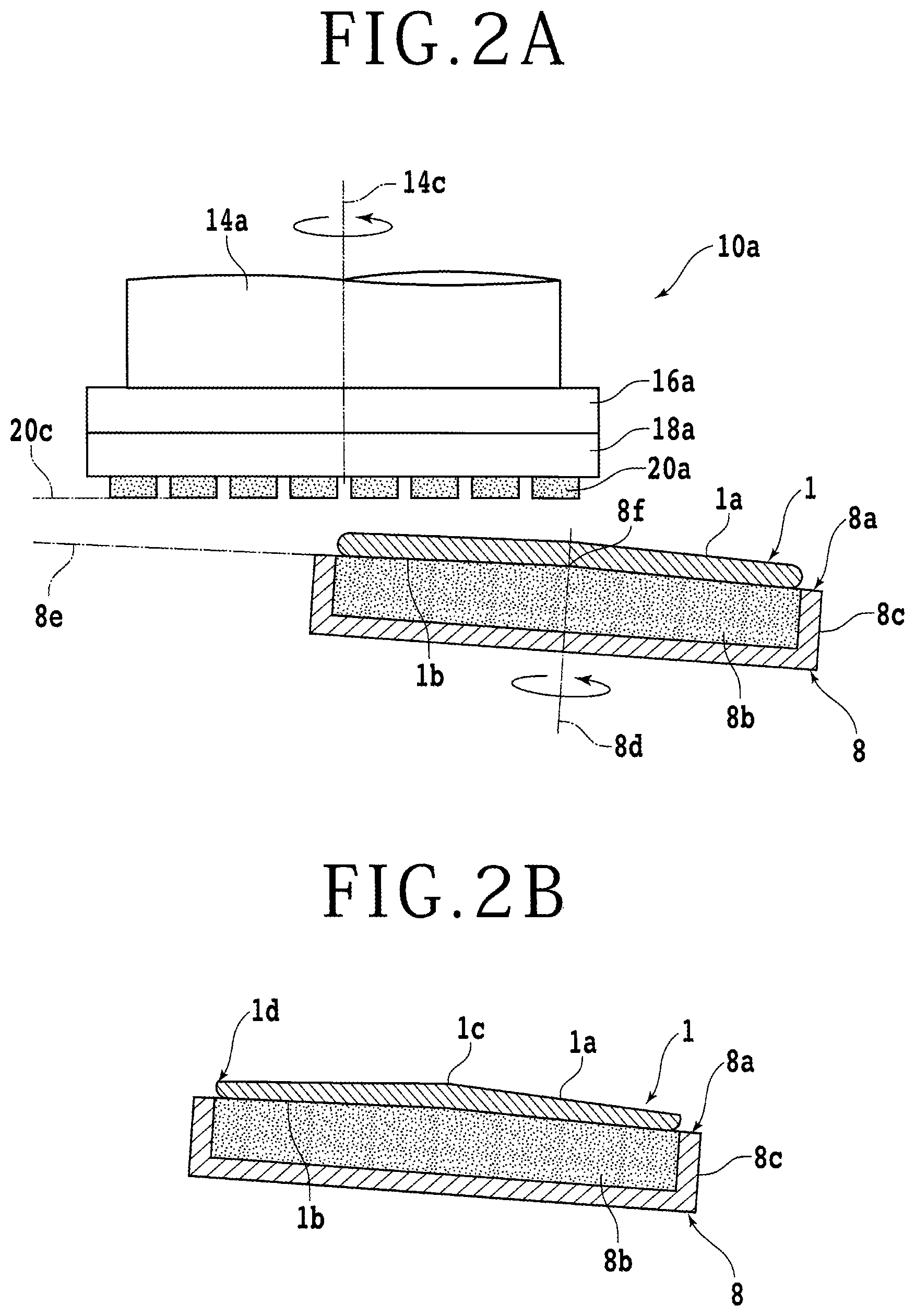 Patent US12134165 Figure 2 – Grinding method of workpiece