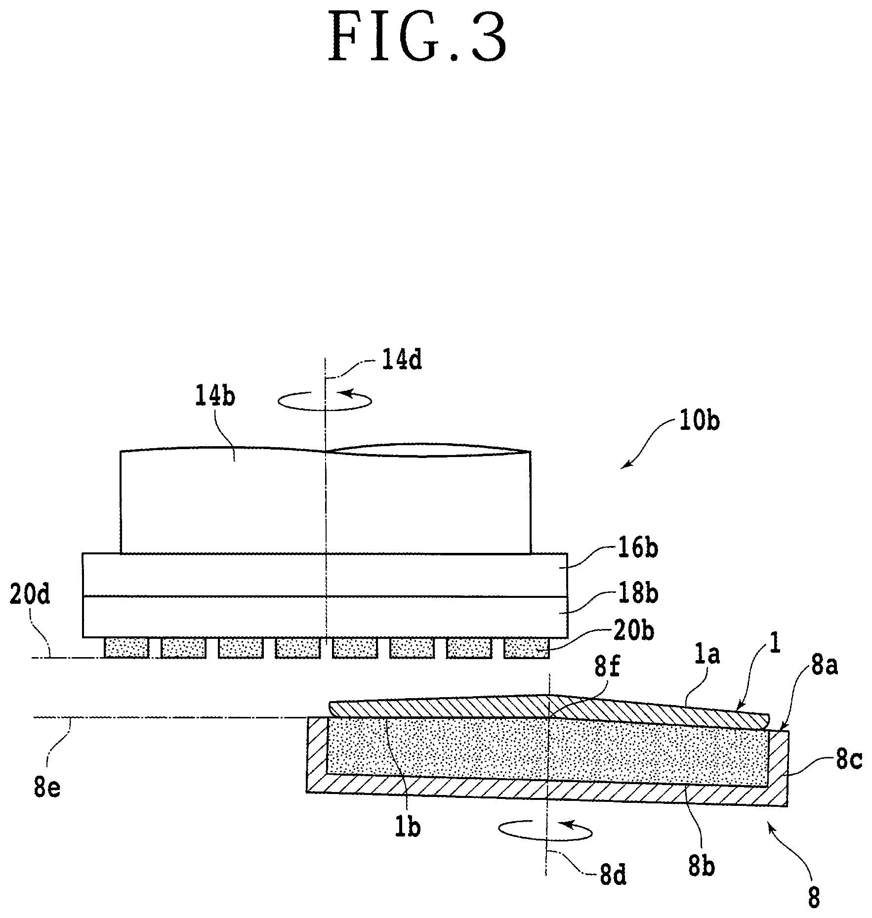 Patent US12134165 Figure 3 – Grinding method of workpiece