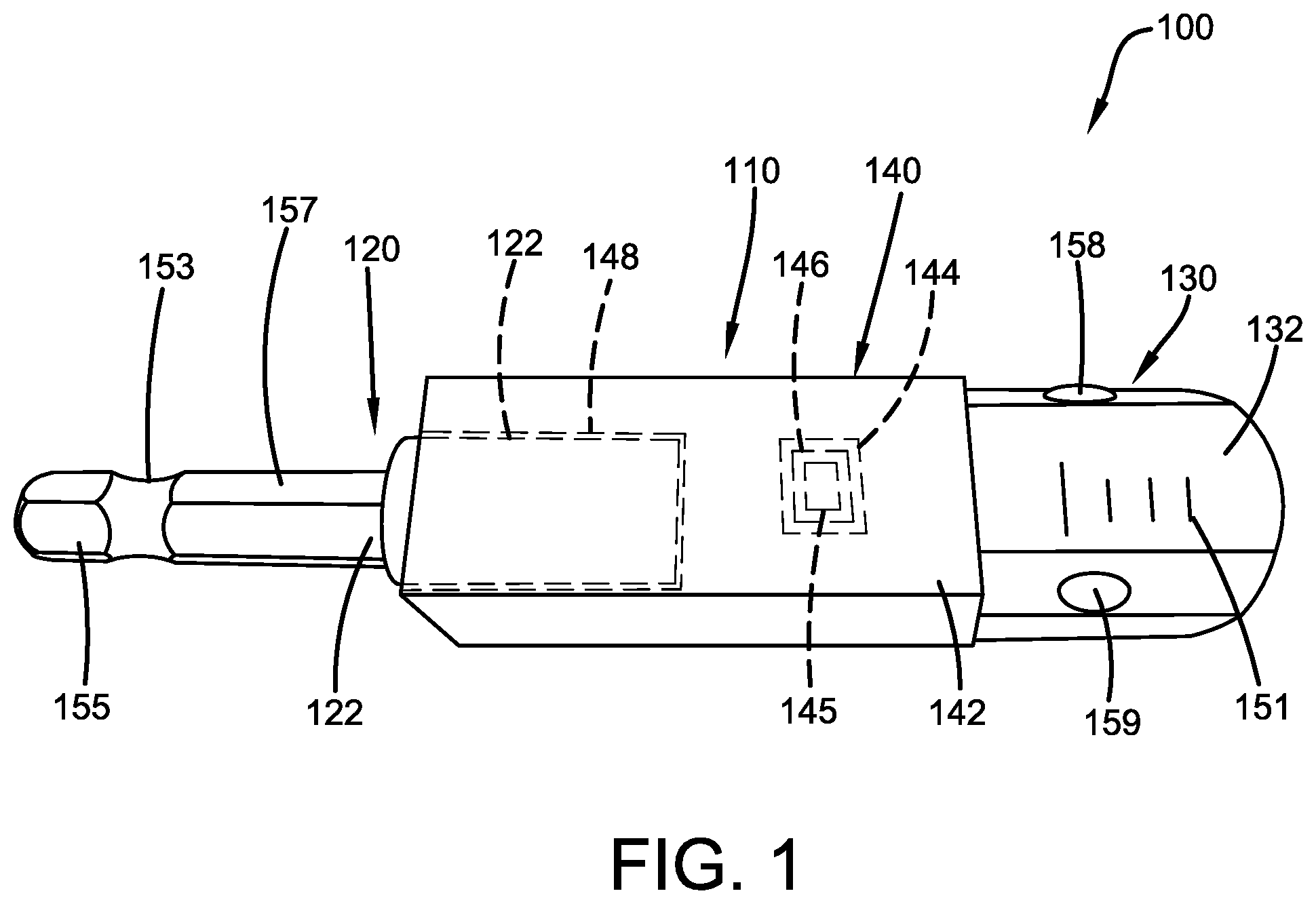 Patent US12134168 — Valve seat removal impact driver attachment device — Figure 1