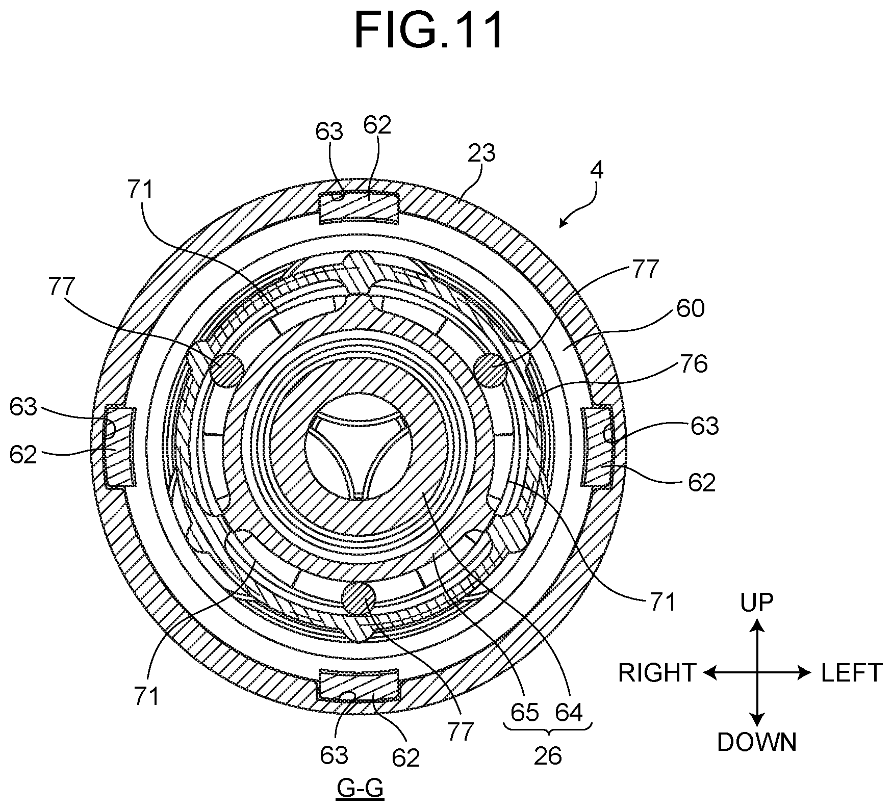 Patent US12134170 Figure 9 – Impact tool