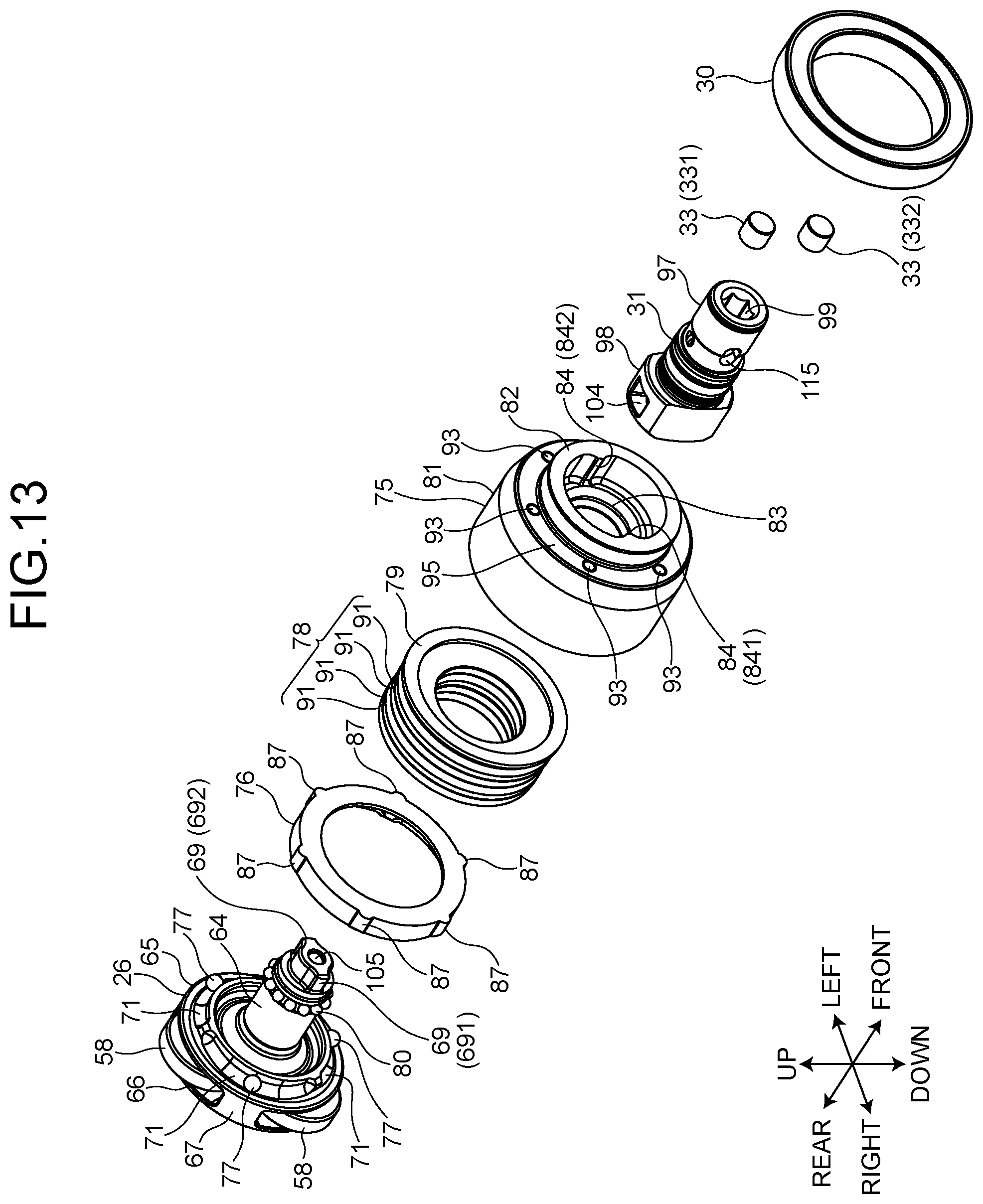 Patent US12134170 Figure 11 – Impact tool