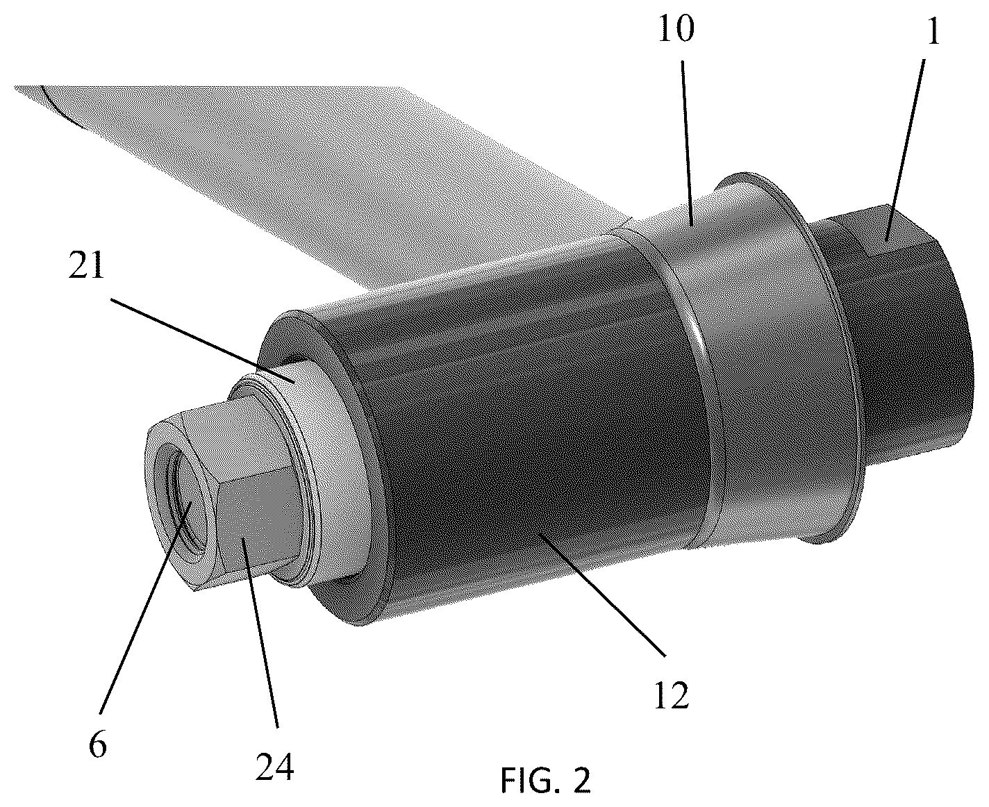 Patent US12134171 Figure 2 – On-vehicle track bar bushing removal tool for trucks