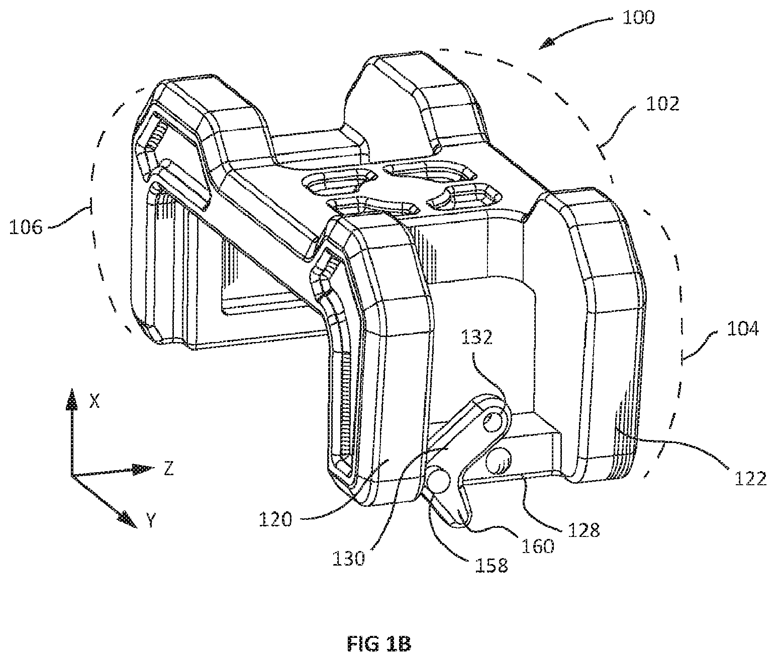 Patent US12134172 Figure 2 – Clamp designs with integrated features and methods relating thereto