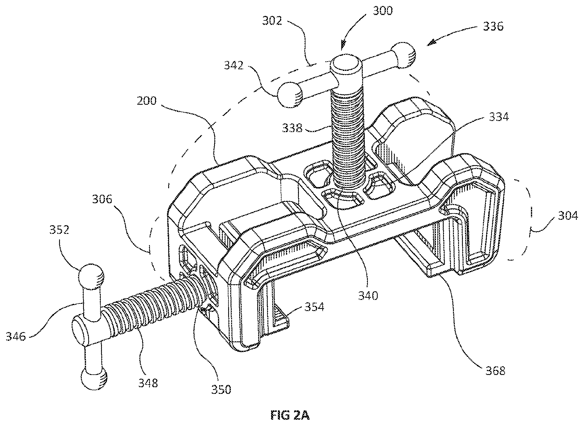 Patent US12134172 Figure 3 – Clamp designs with integrated features and methods relating thereto