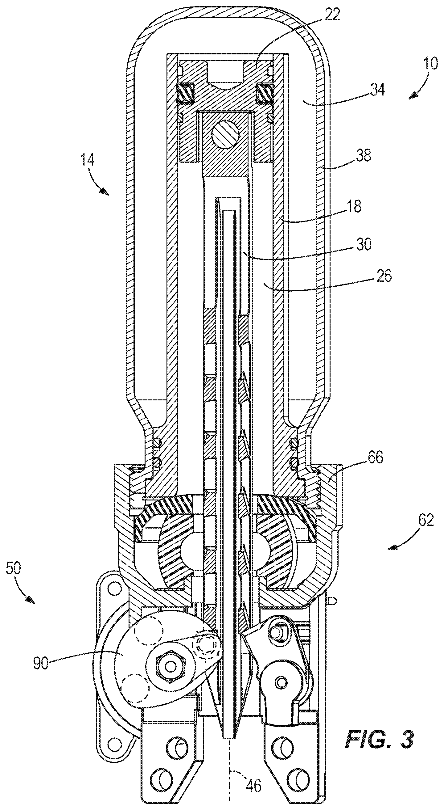 Patent US12134173 Figure 3 – Powered fastener driver
