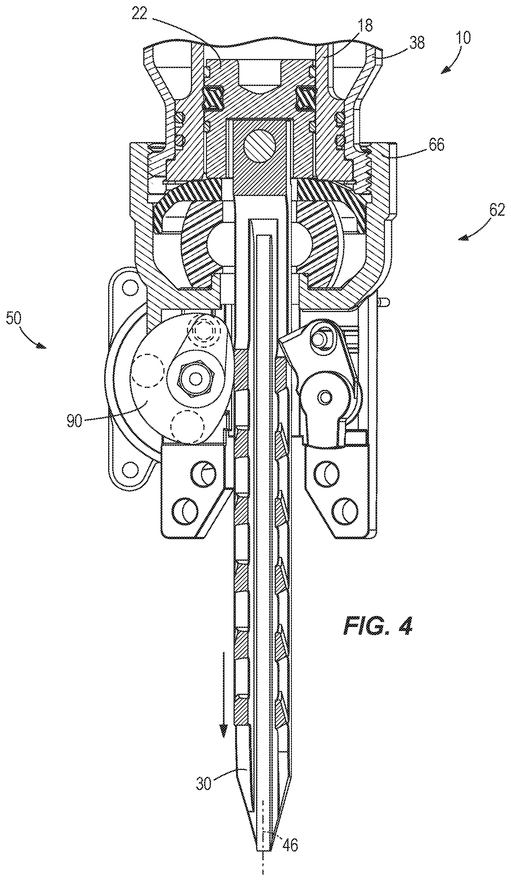 Patent US12134173 Figure 4 – Powered fastener driver