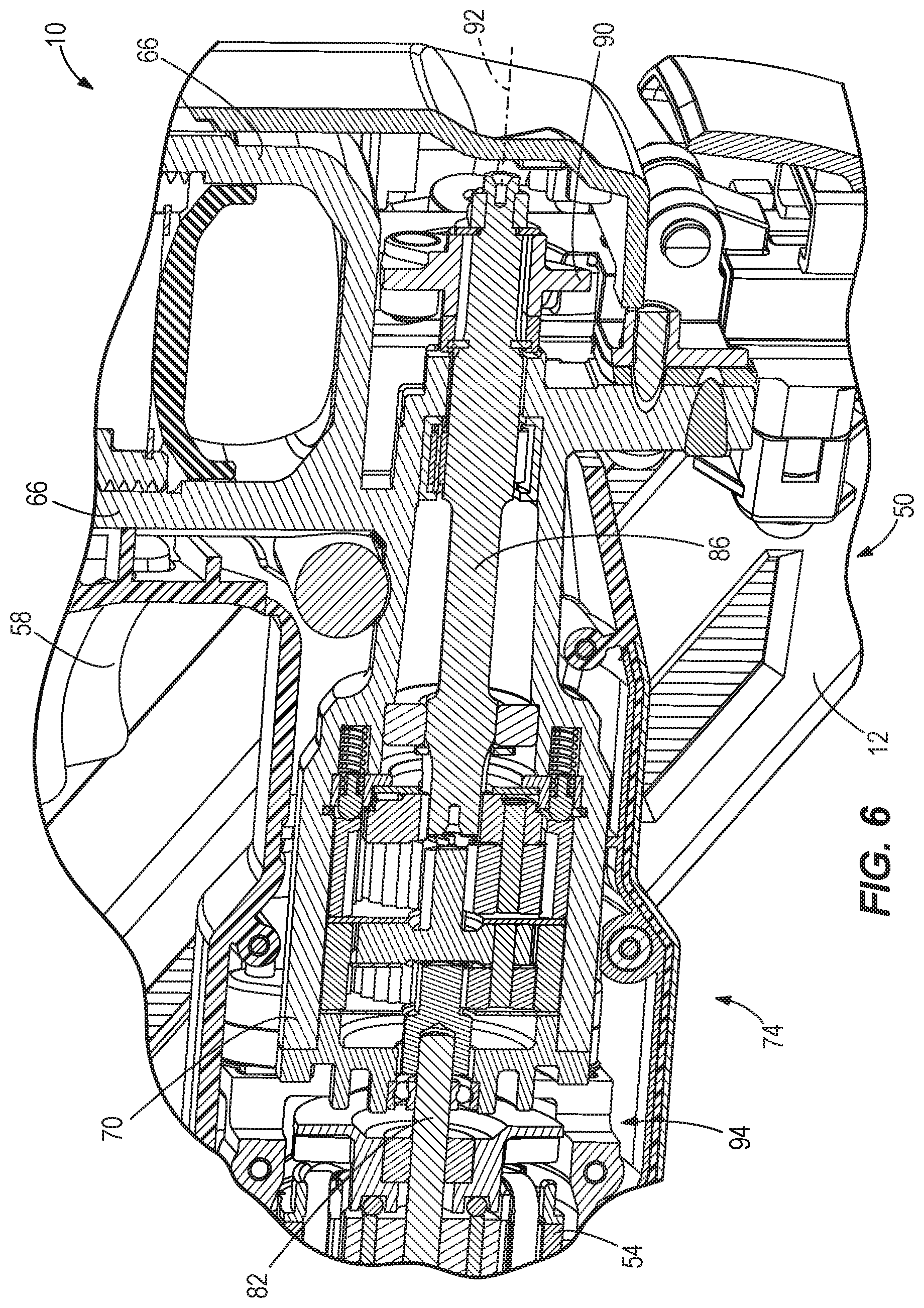 Patent US12134173 Figure 6 – Powered fastener driver
