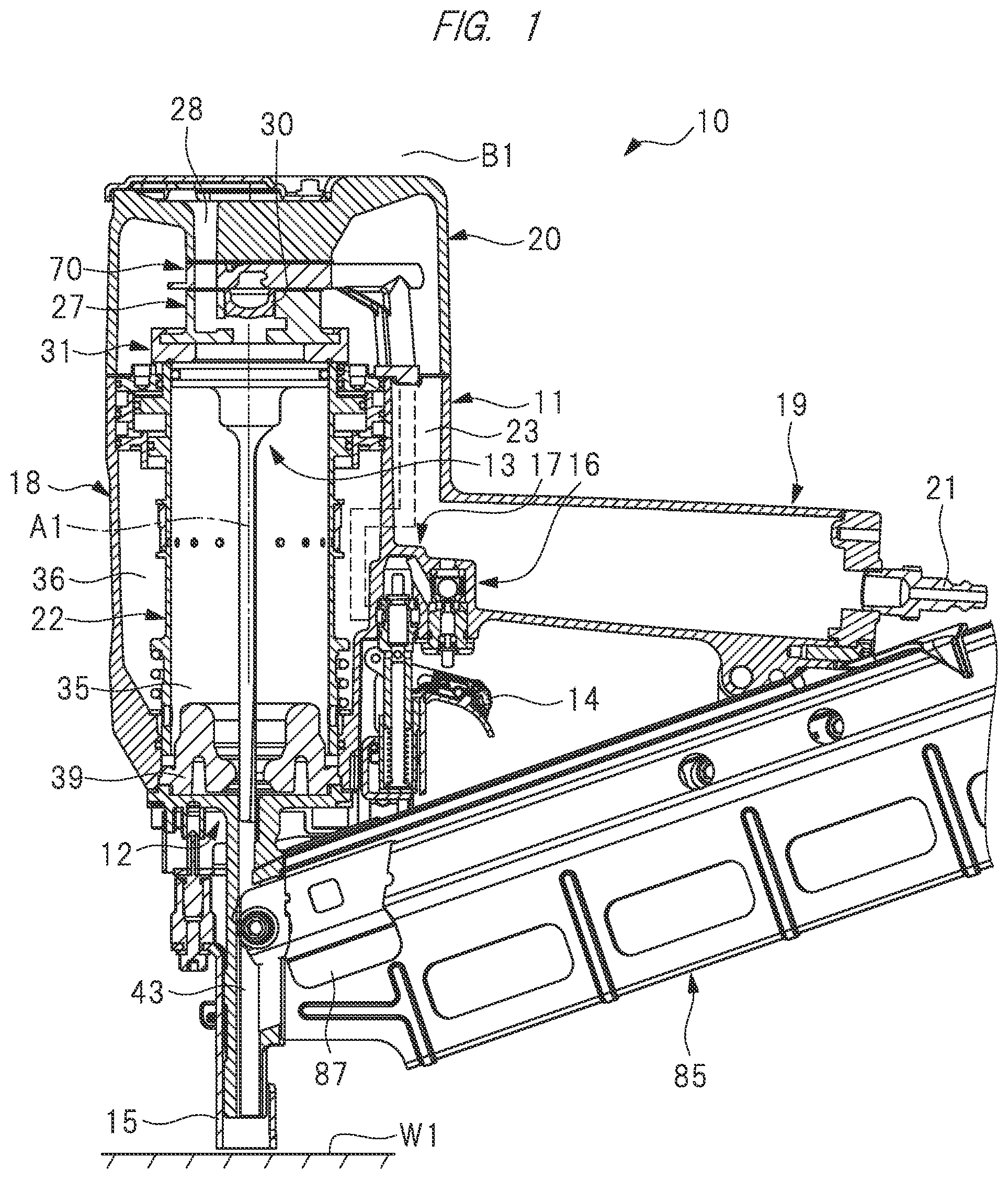 Patent US12134174 — Driving device — Figure 1