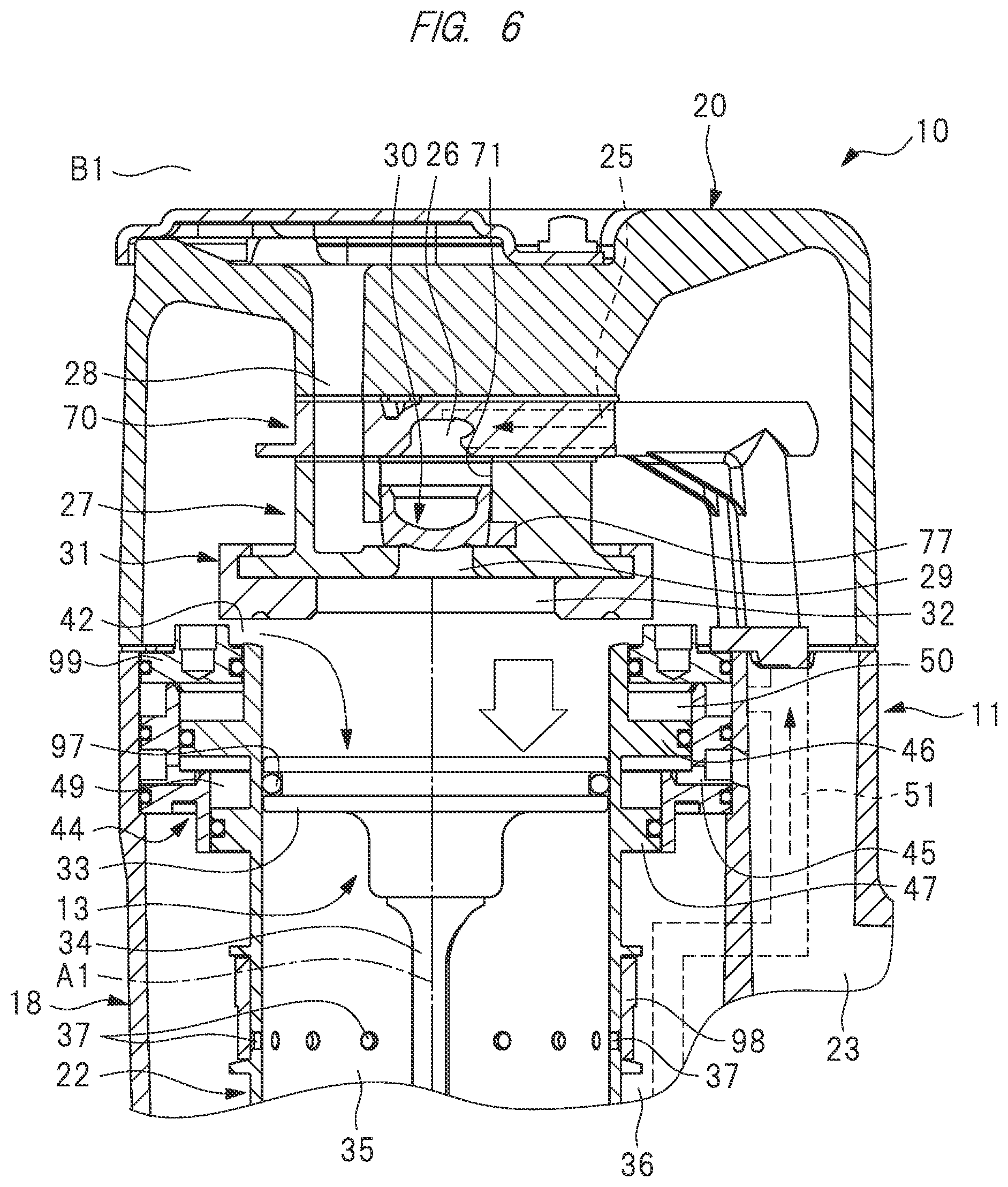 Patent US12134174 Figure 6 – Driving device