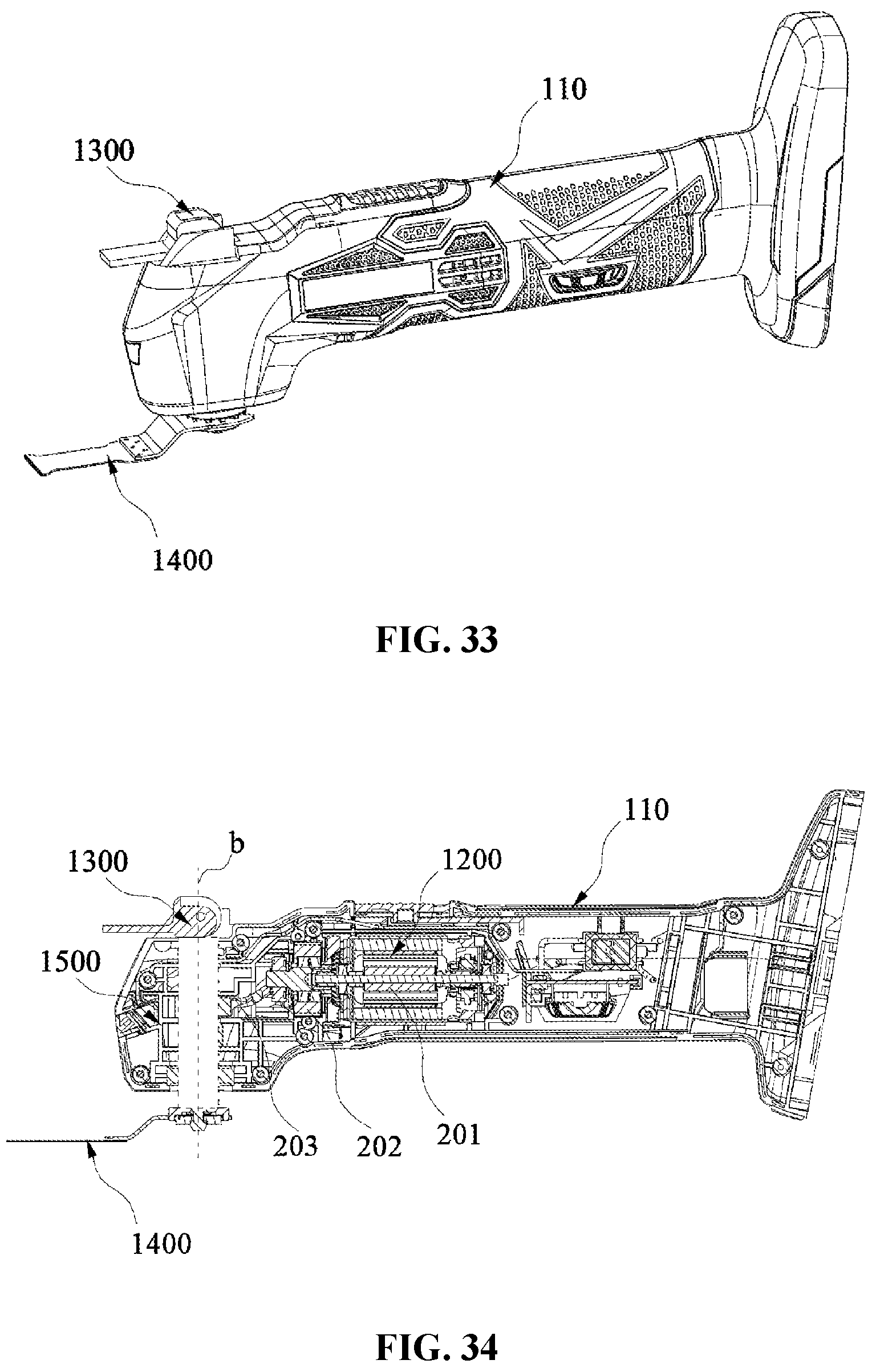 Patent US12134177 Figure 19 – Power tool