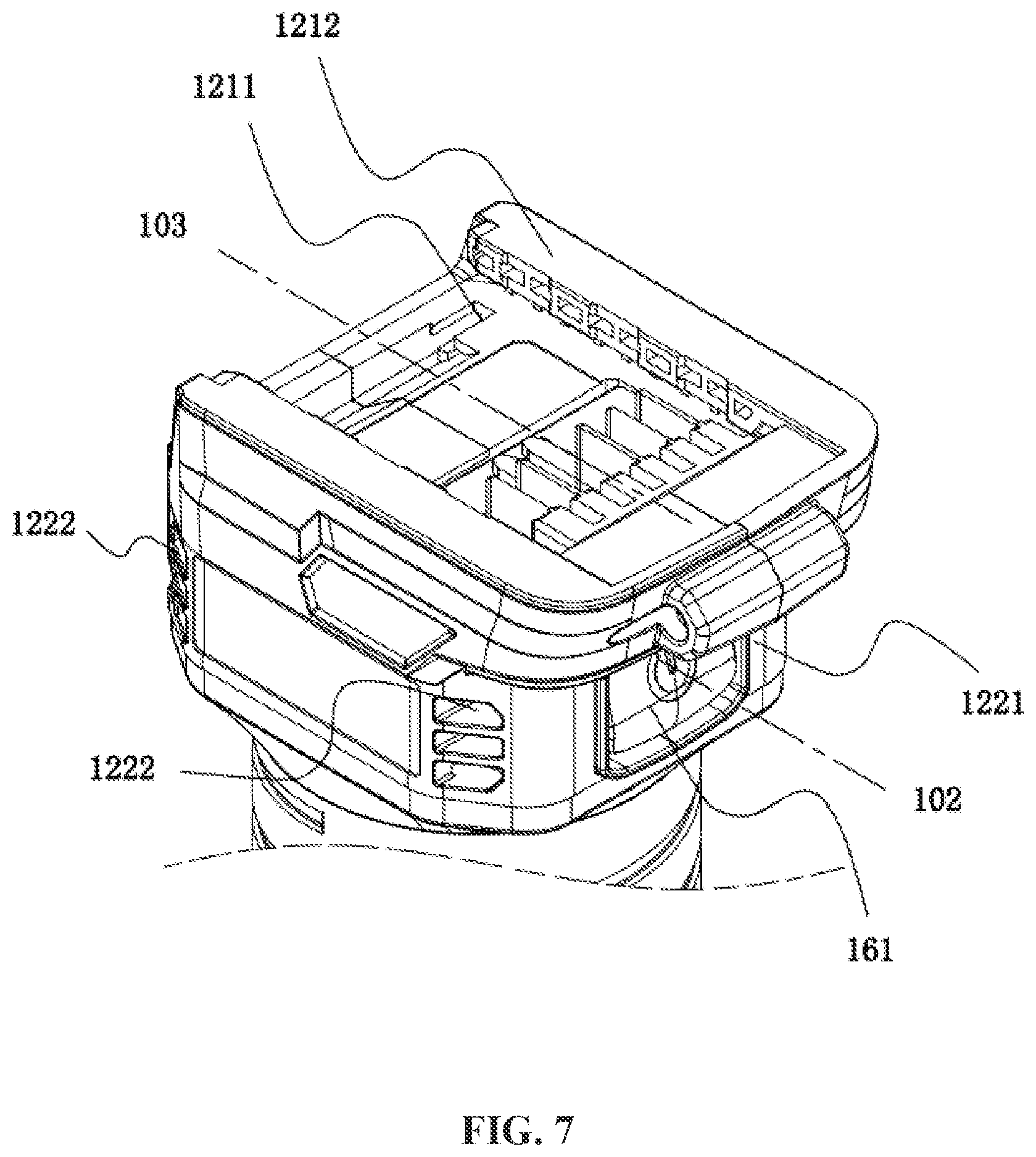 Patent US12134178 Figure 7 – Power tool