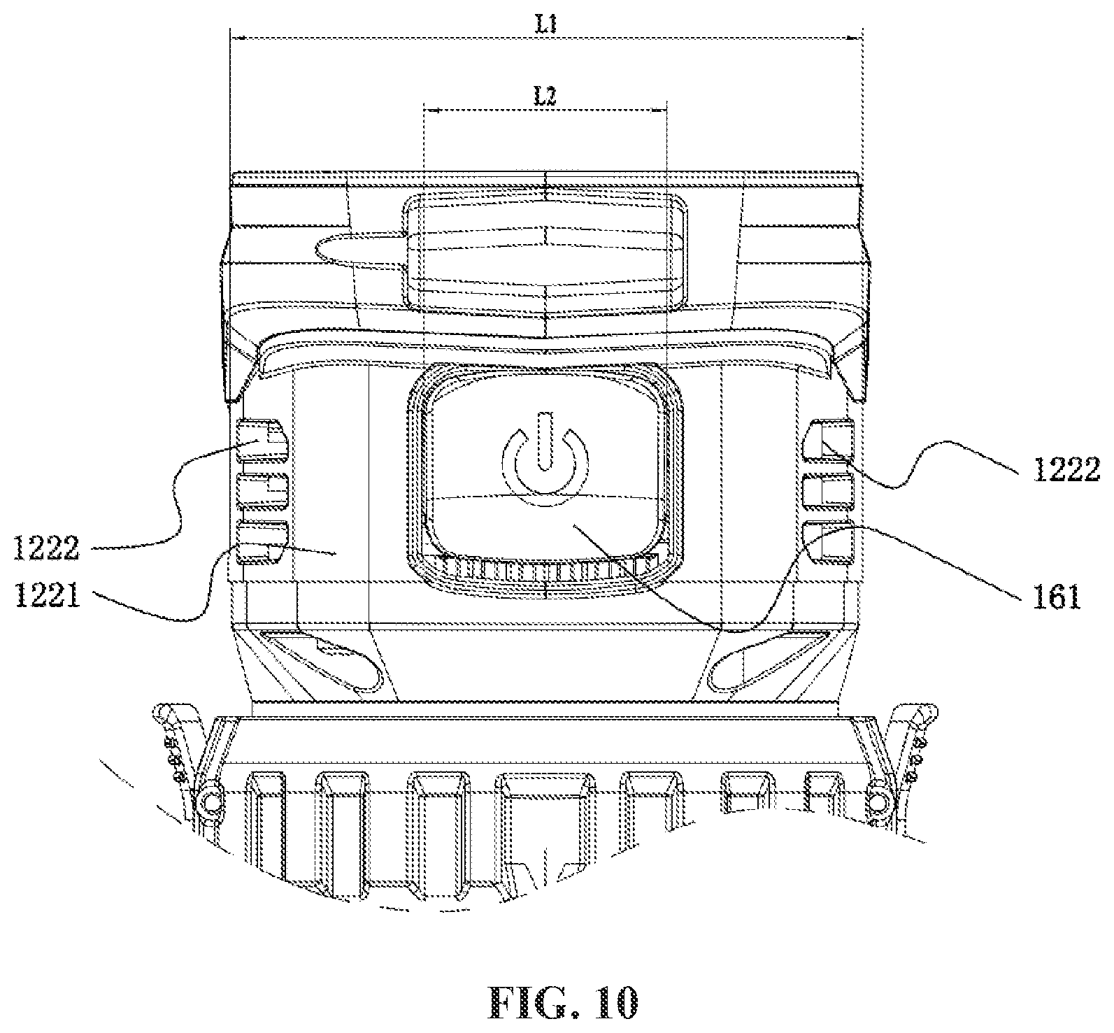 Patent US12134178 Figure 10 – Power tool