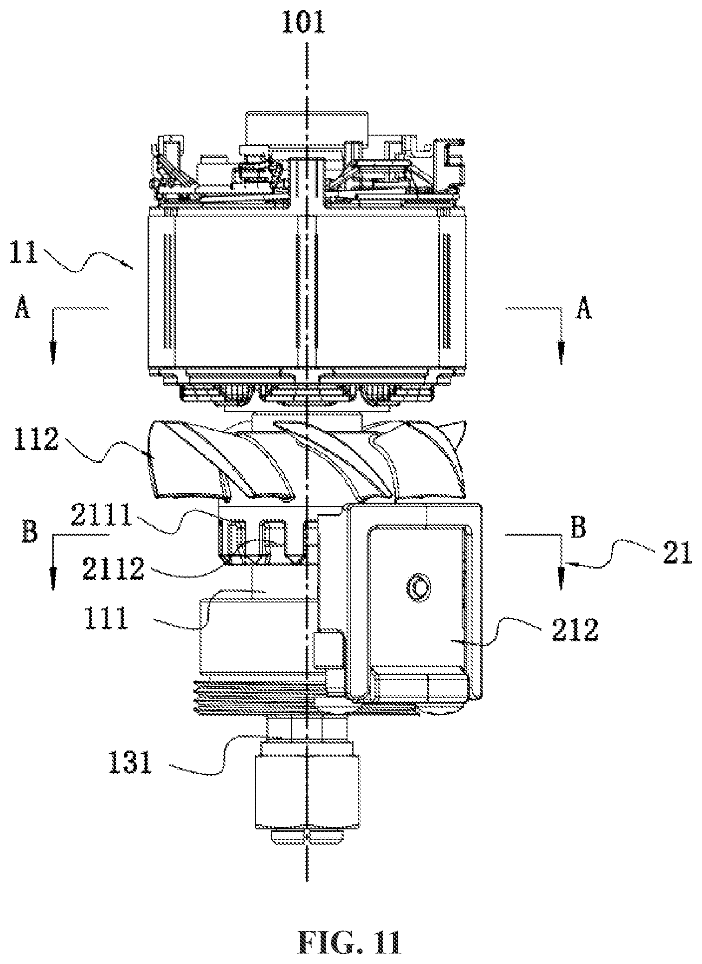 Patent US12134178 Figure 11 – Power tool