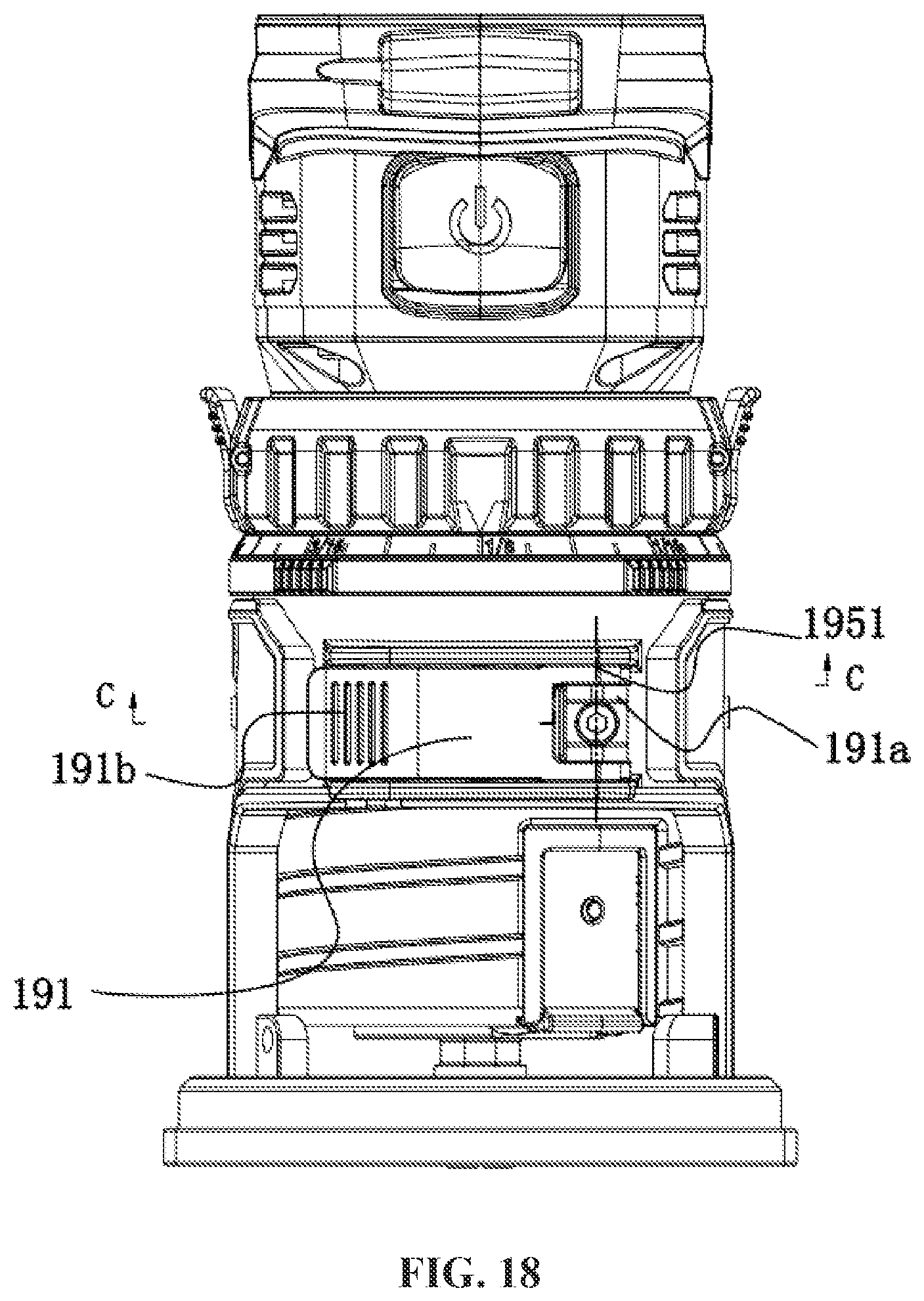 Patent US12134178 Figure 17 – Power tool