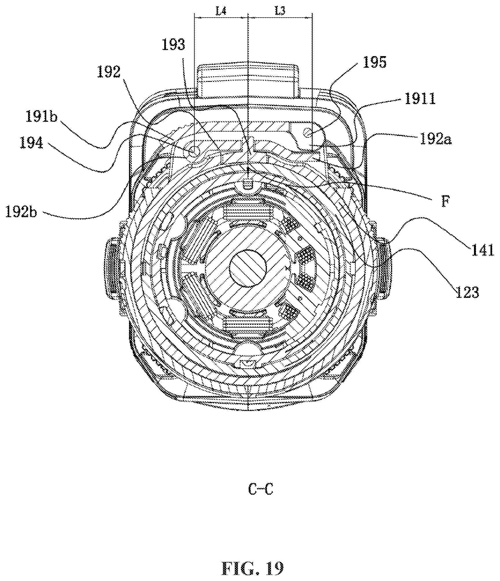 Patent US12134178 Figure 18 – Power tool