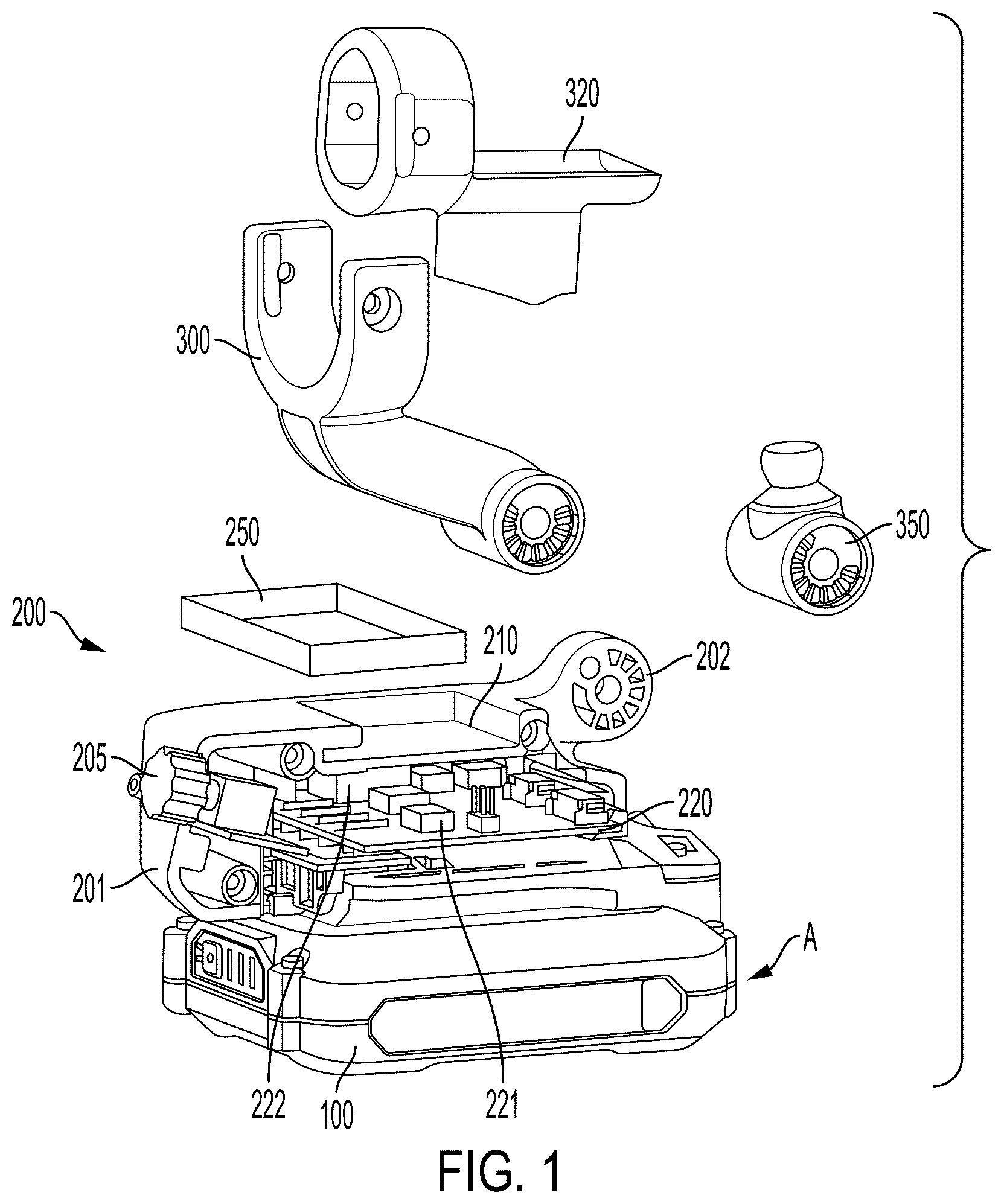 Patent US12134179 — Power tools and power tools platform — Figure 1