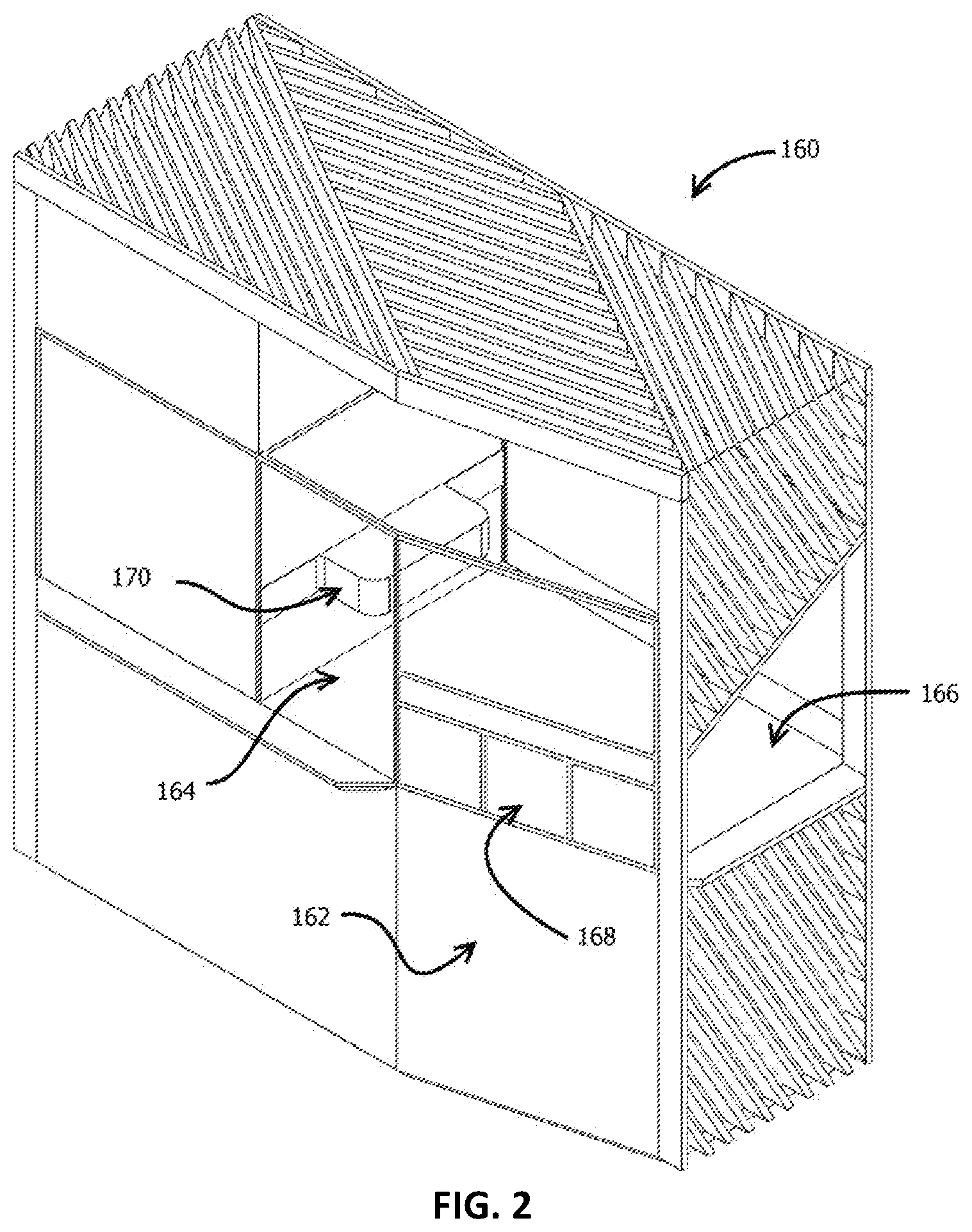 Patent US12134183 Figure 2 – Isolating robotic actuators from food and beverage preparation