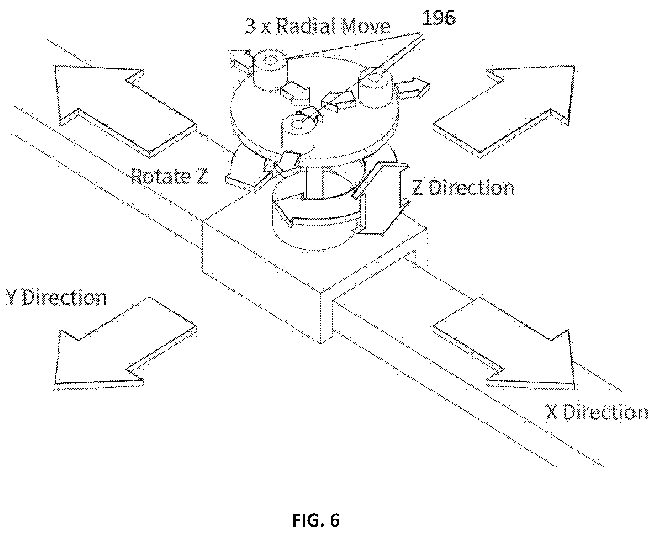 Patent US12134183 Figure 7 – Isolating robotic actuators from food and beverage preparation