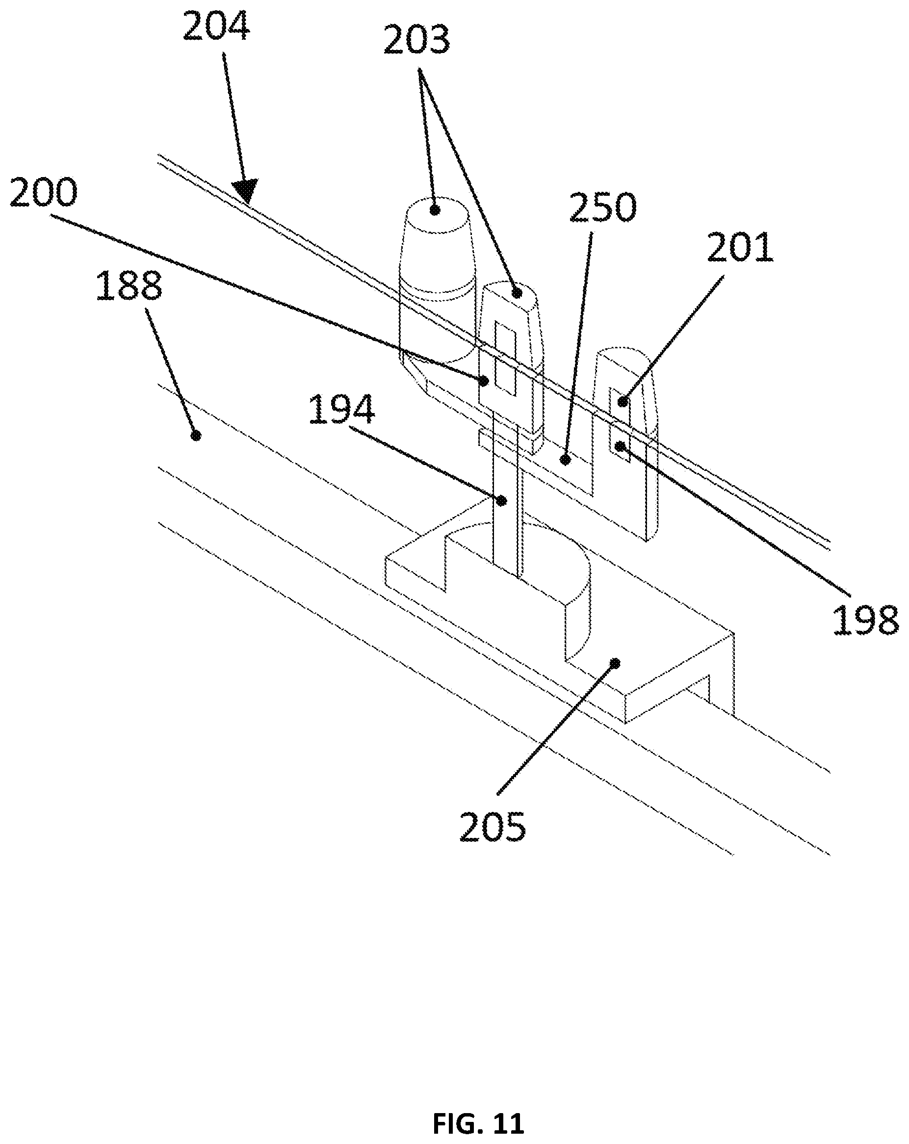 Patent US12134183 Figure 14 – Isolating robotic actuators from food and beverage preparation
