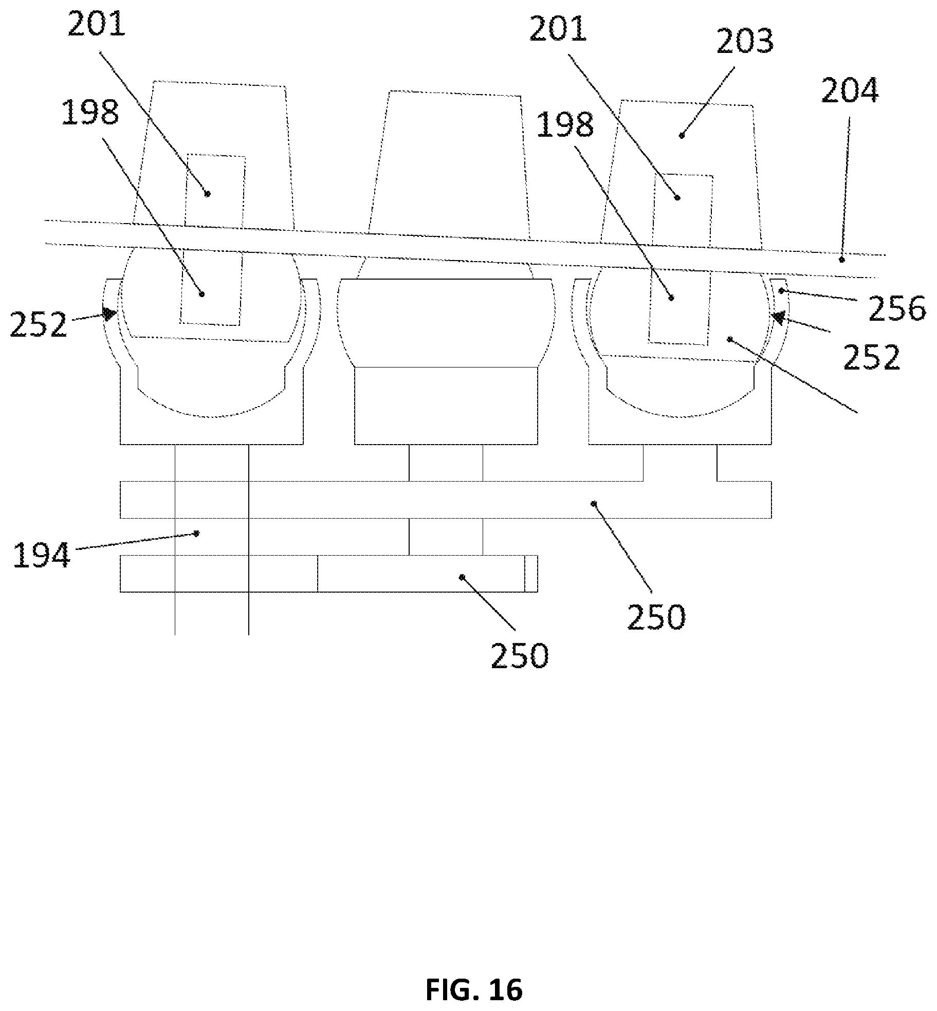 Patent US12134183 Figure 19 – Isolating robotic actuators from food and beverage preparation